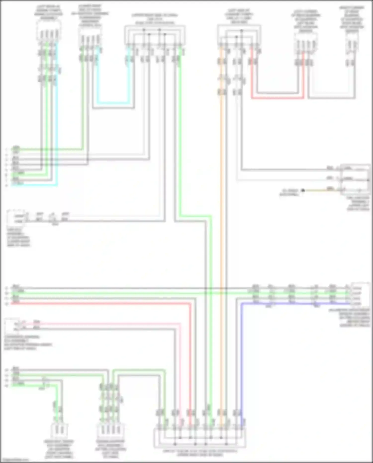 IS Lexus III facelift (2015-2020): Computer data lines circuit (4 of 4)