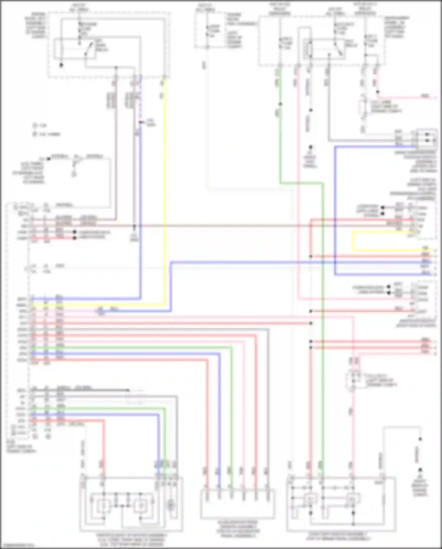 IS Lexus III facelift (2015-2020): Cruise control circuit (1 of 3)