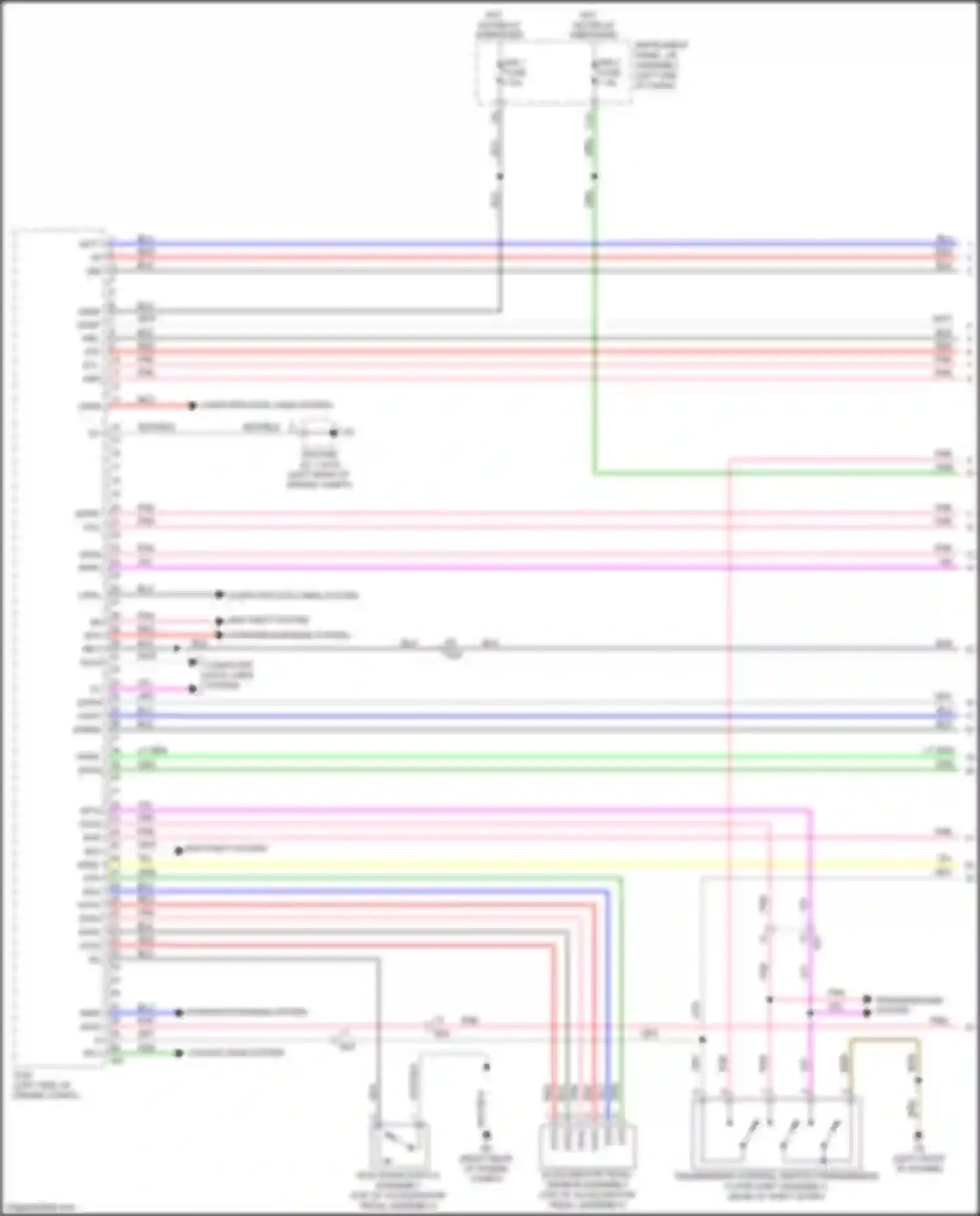 IS Lexus III facelift (2015-2020): Wiring diagram engine performance 2.0l turbo (1 of 9)