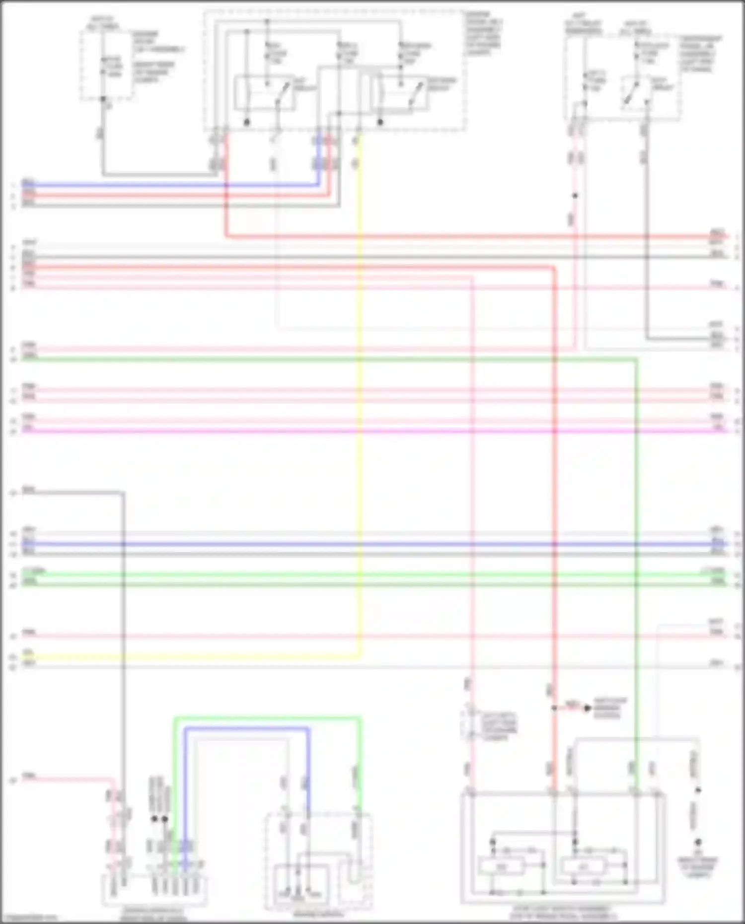 IS Lexus III facelift (2015-2020): Wiring diagram engine performance 2.0l turbo (2 of 9)