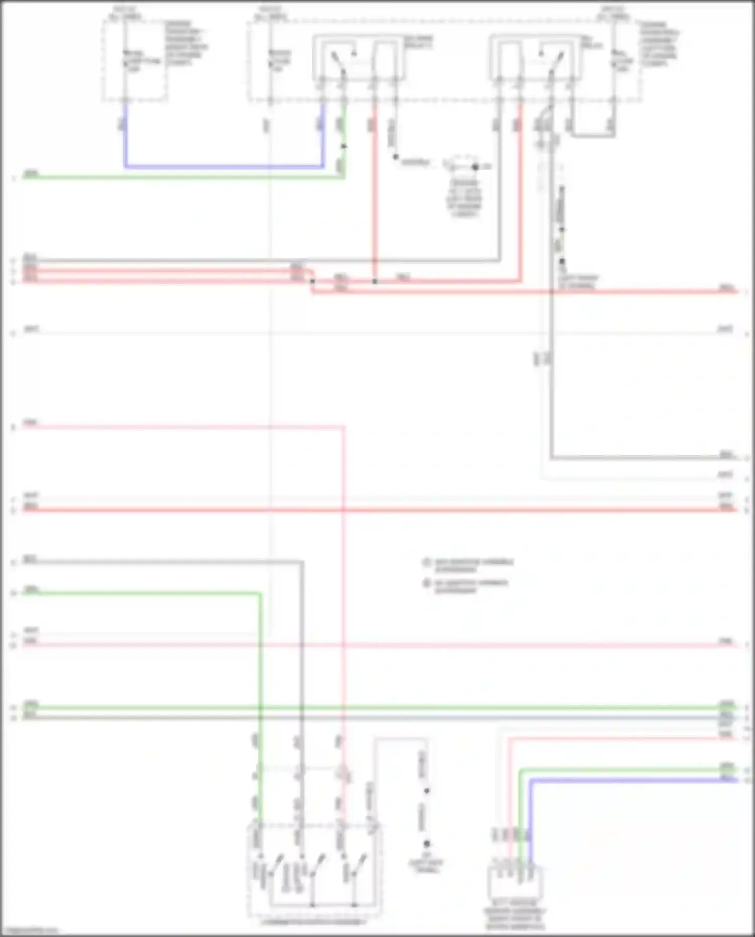 IS Lexus III facelift (2015-2020): Wiring diagram engine performance 2.0l turbo (4 of 9)