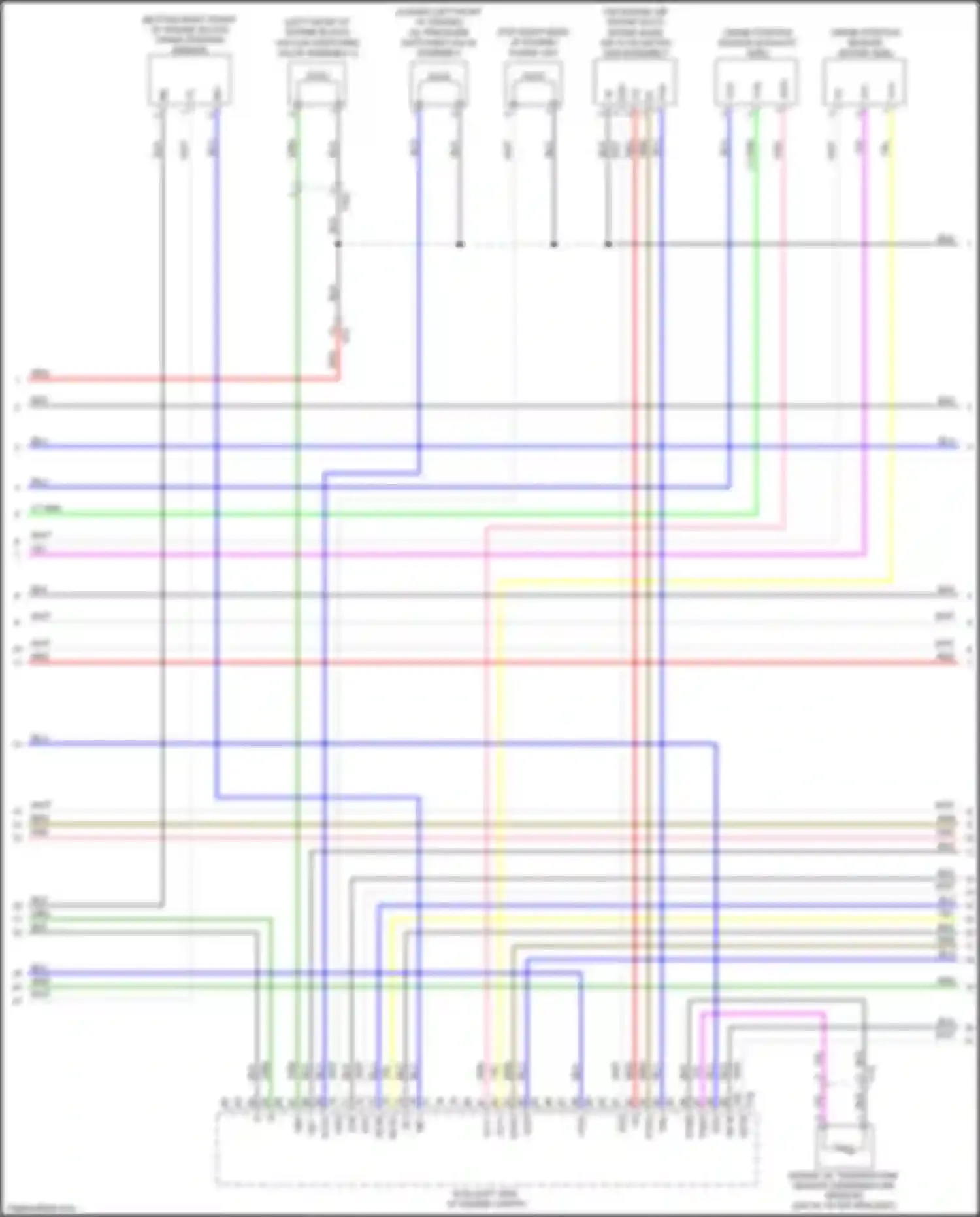 IS Lexus III facelift (2015-2020): Wiring diagram engine performance 2.0l turbo (6 of 9)