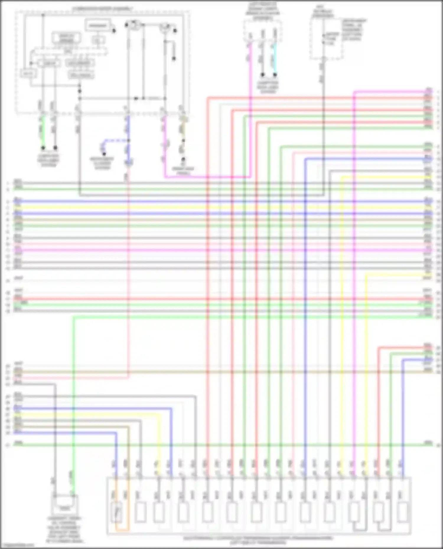 IS Lexus III facelift (2015-2020): Wiring diagram engine performance 2.0l turbo (8 of 9)