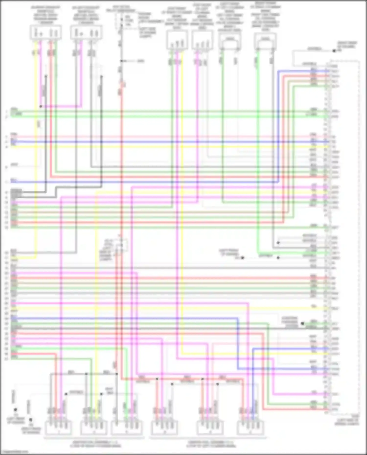 IS Lexus III facelift (2015-2020): Wiring diagram engine performance 3.5l (10 of 10)