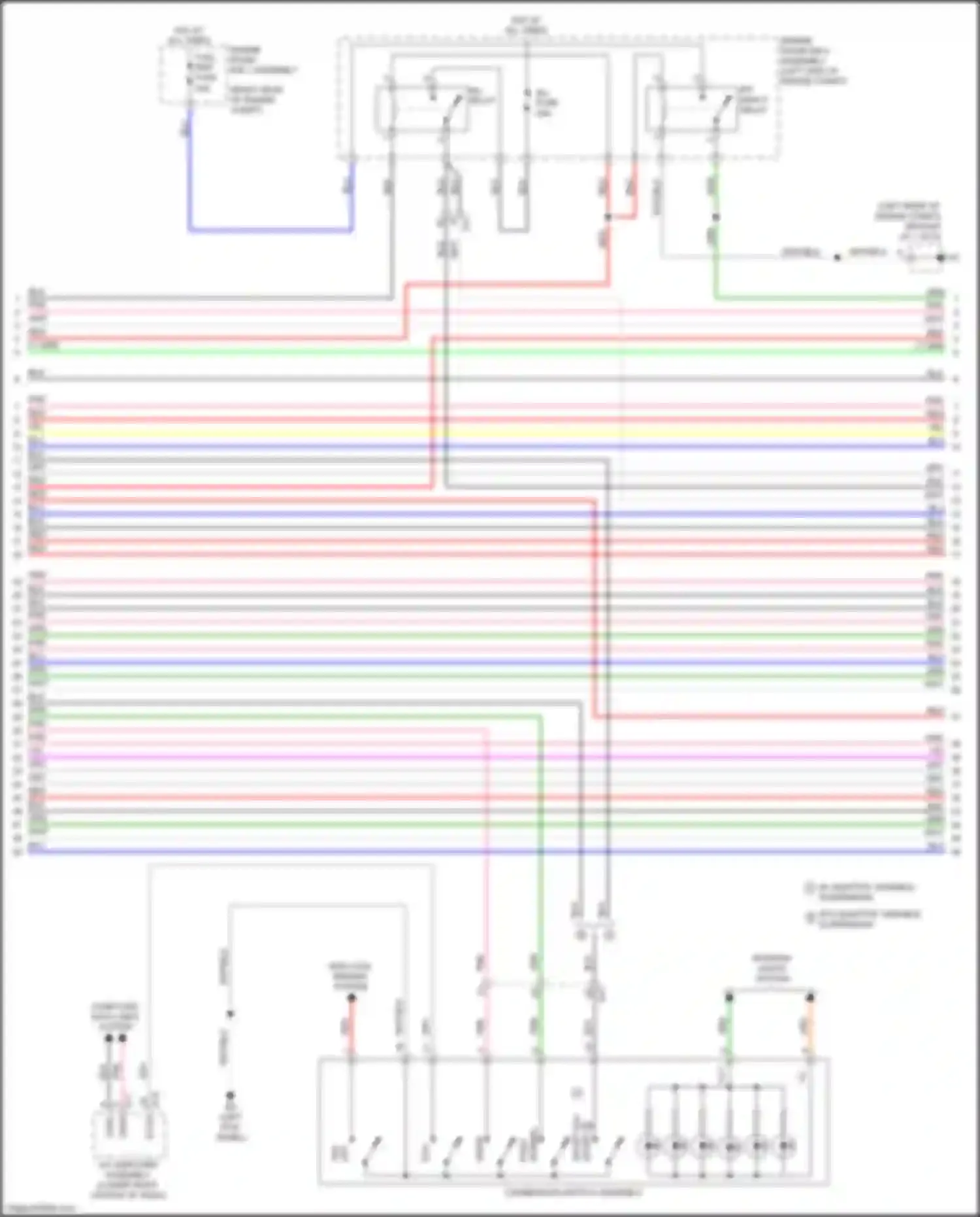 IS Lexus III facelift (2015-2020): Wiring diagram engine performance 3.5l (2 of 10)