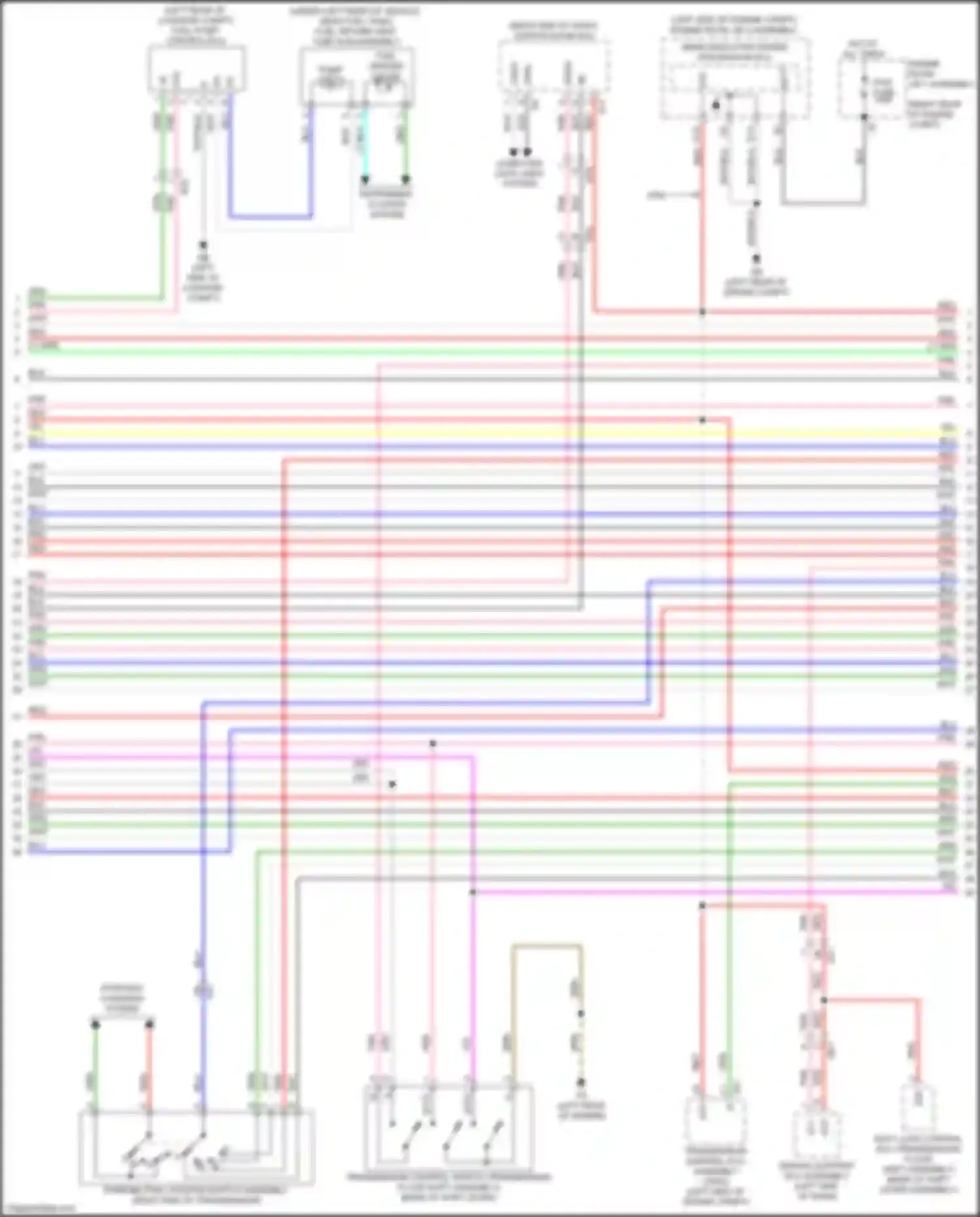 IS Lexus III facelift (2015-2020): Wiring diagram engine performance 3.5l (3 of 10)
