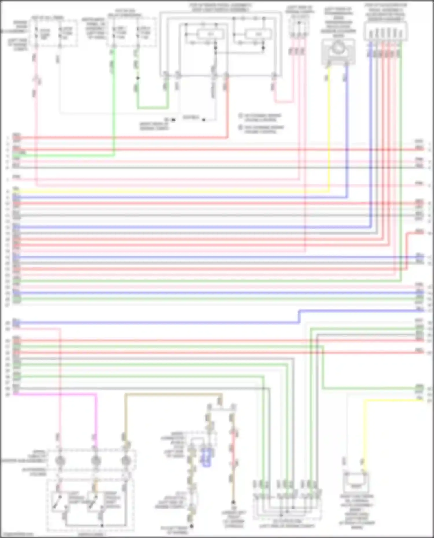 IS Lexus III facelift (2015-2020): Wiring diagram engine performance 3.5l (4 of 10)