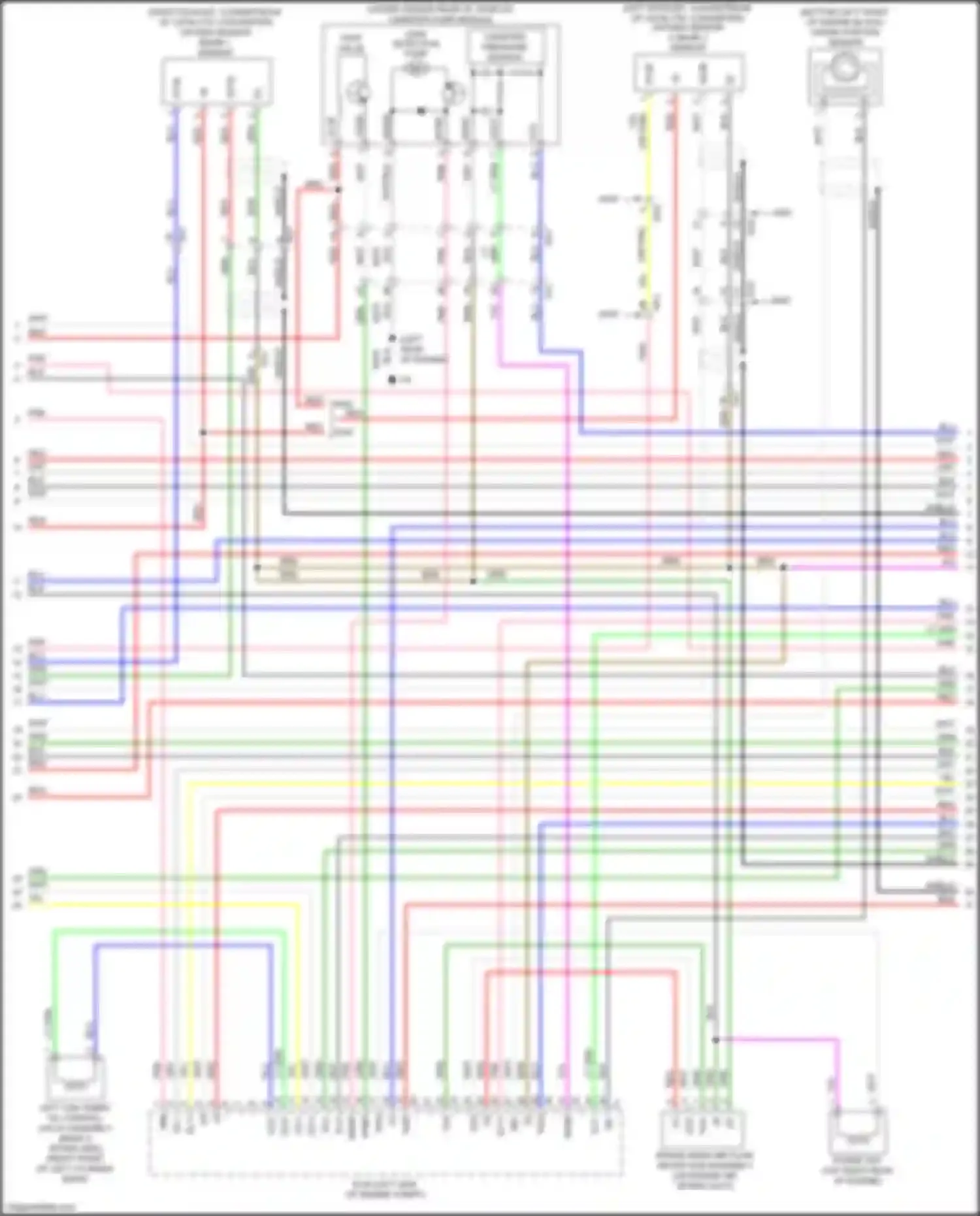 IS Lexus III facelift (2015-2020): Wiring diagram engine performance 3.5l (5 of 10)