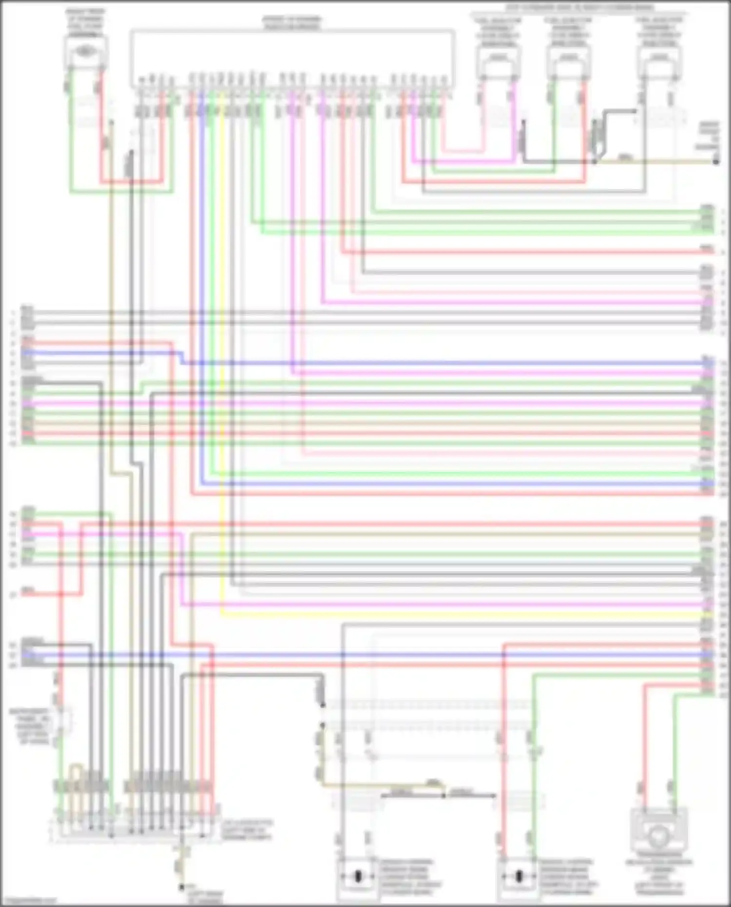 IS Lexus III facelift (2015-2020): Wiring diagram engine performance 3.5l (8 of 10)