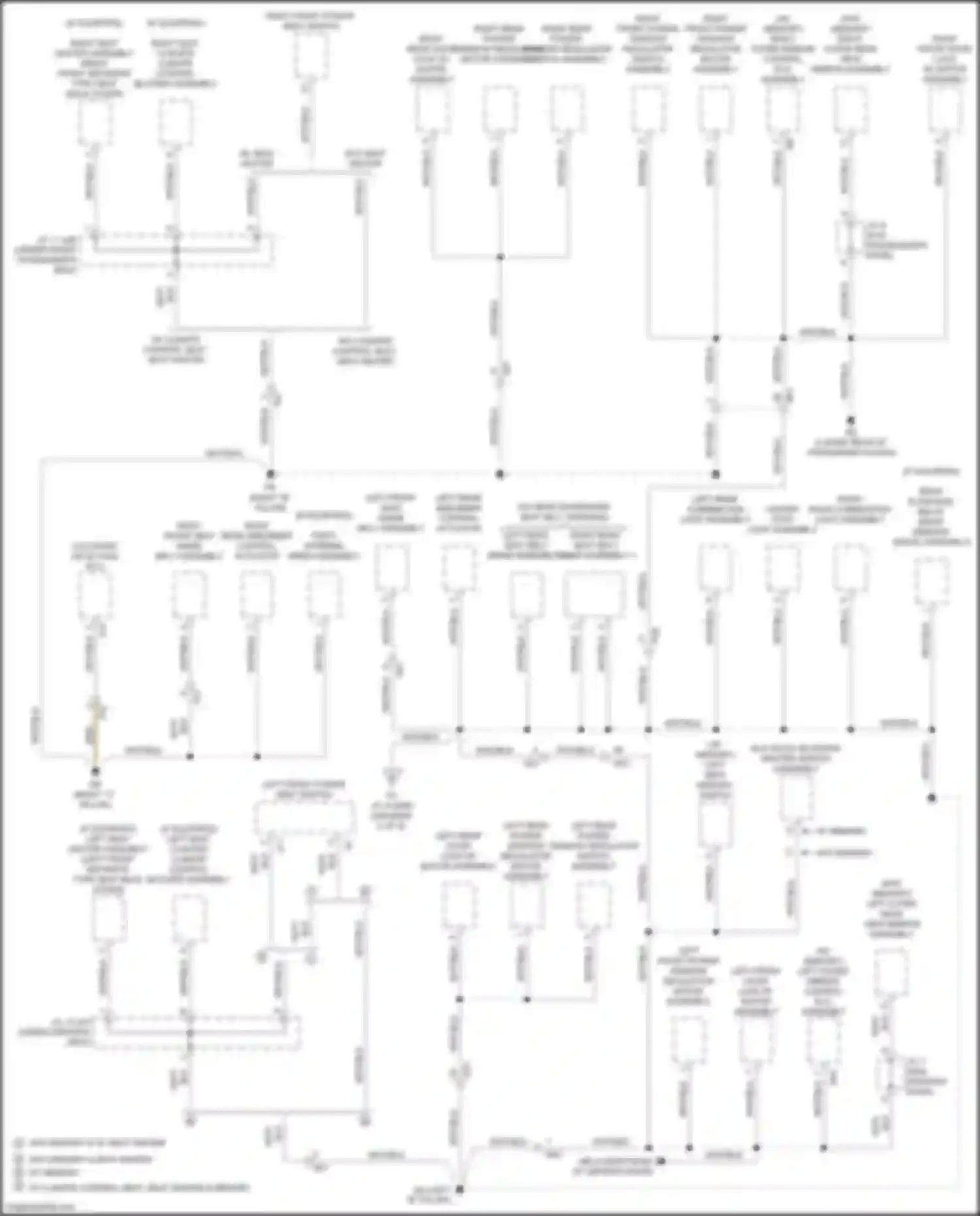 IS Lexus III facelift (2015-2020): Ground distribution circuit (6 of 6)