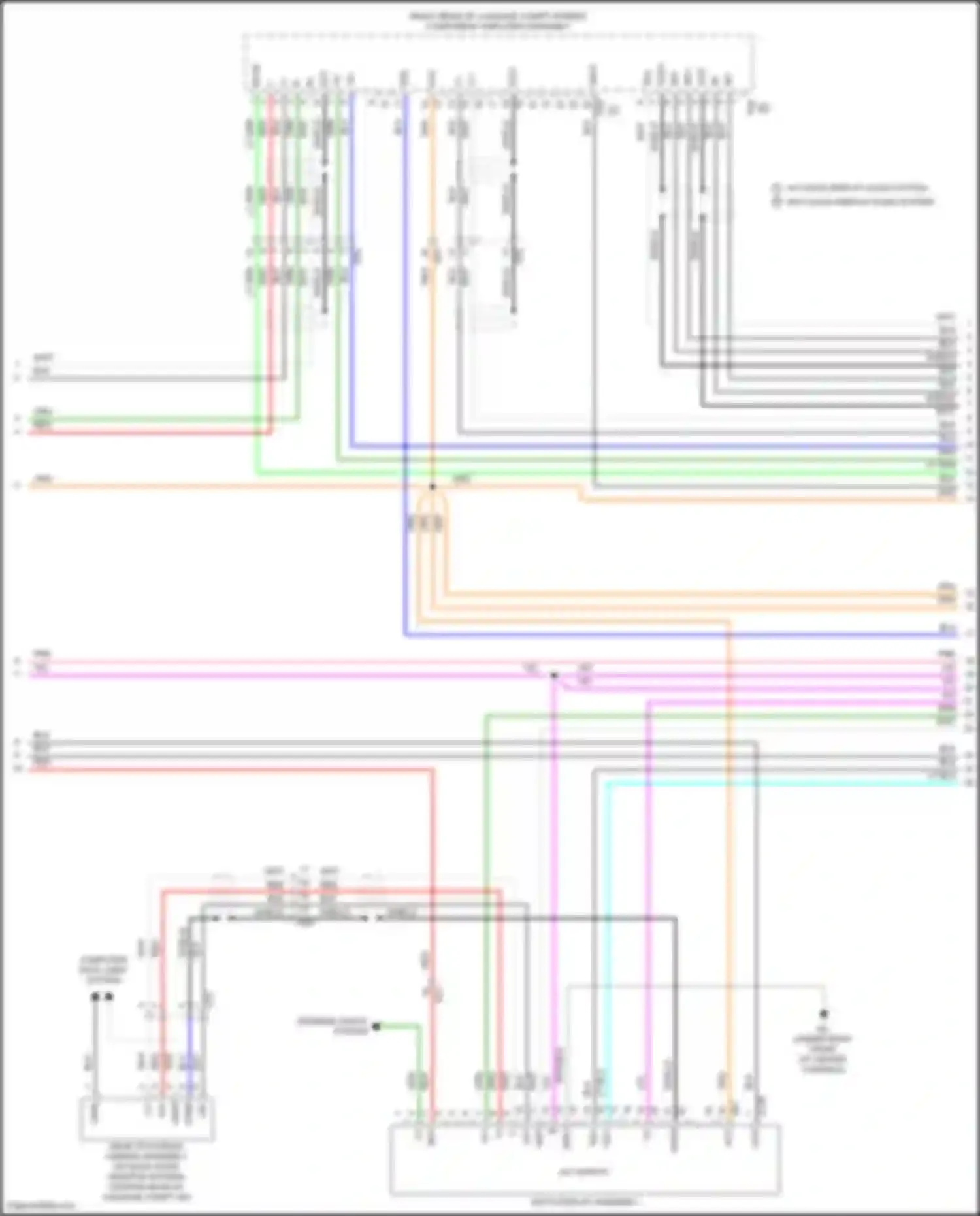 IS Lexus III facelift (2015-2020): Radio circuit, w/ navigation (2 of 6)