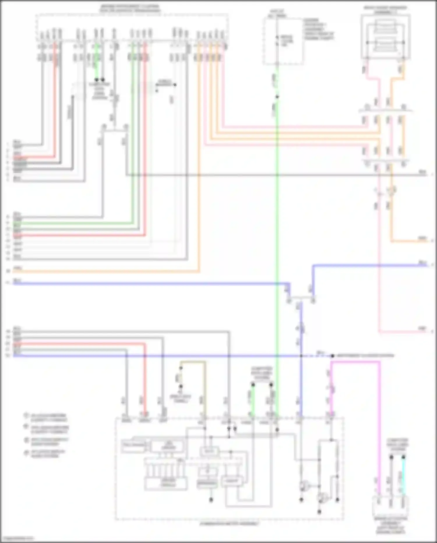IS Lexus III facelift (2015-2020): Radio circuit, w/ navigation (5 of 6)
