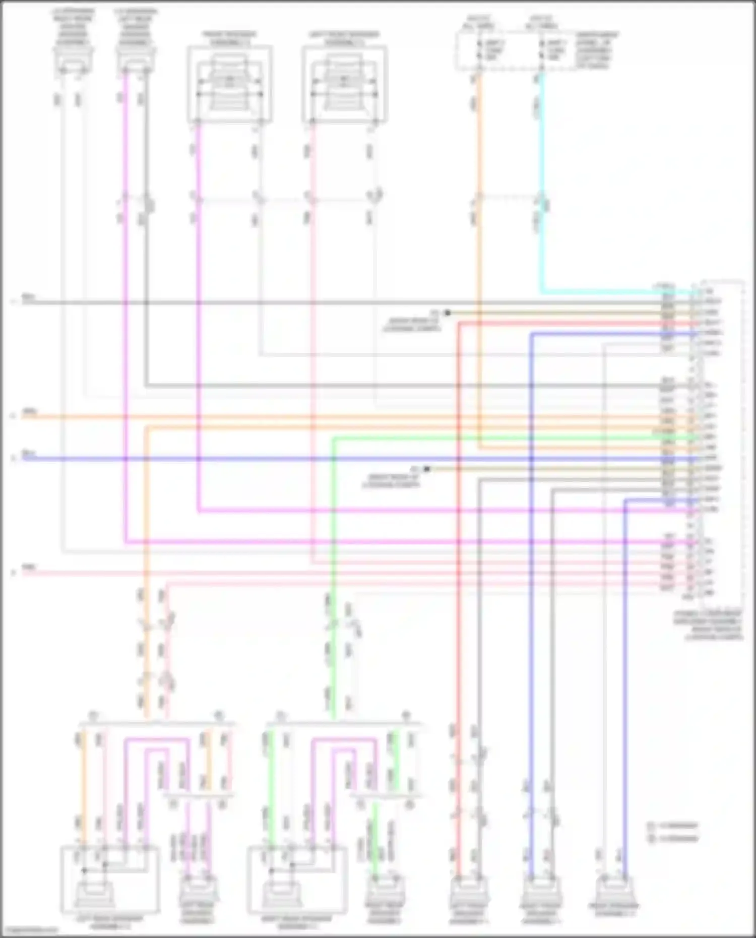 IS Lexus III facelift (2015-2020): Radio circuit, w/ navigation (6 of 6)