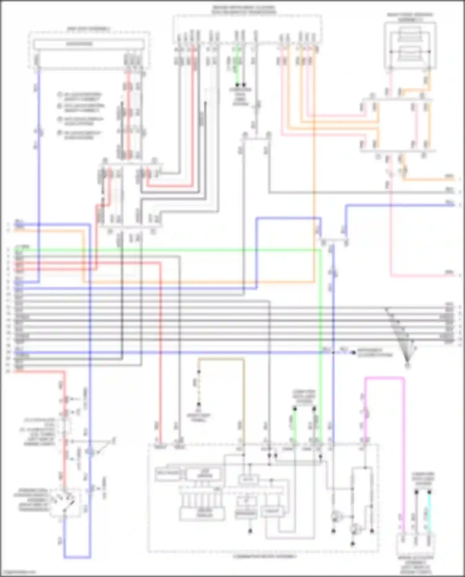 IS Lexus III facelift (2015-2020): Radio circuit, w/o navigation (4 of 5)