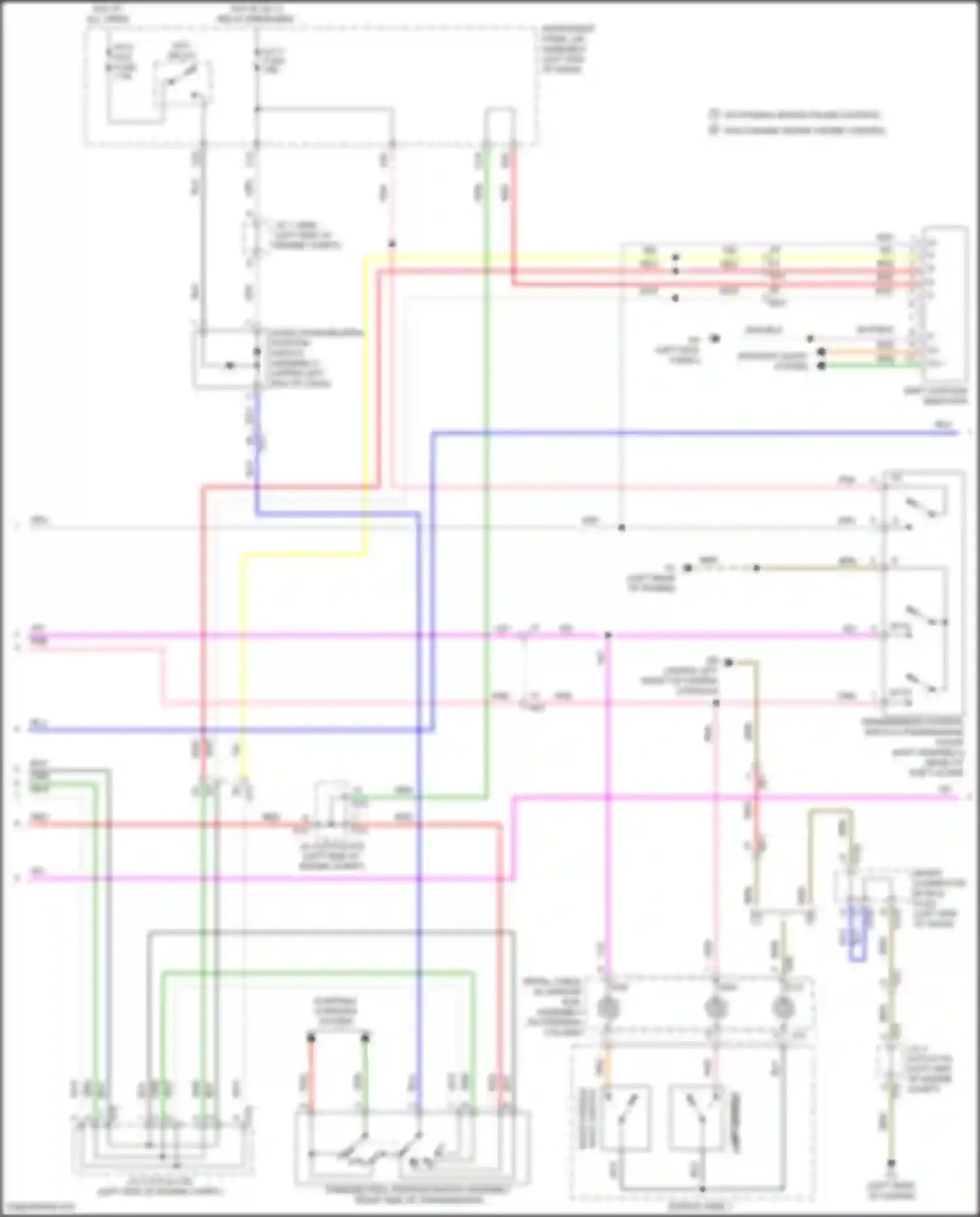 IS Lexus III facelift (2015-2020): A/t circuit (2 of 3)