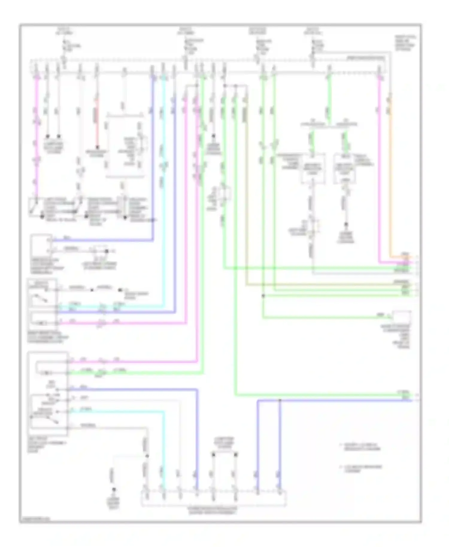 IS Lexus III (2013-2016): Anti-theft circuit (1 of 5)