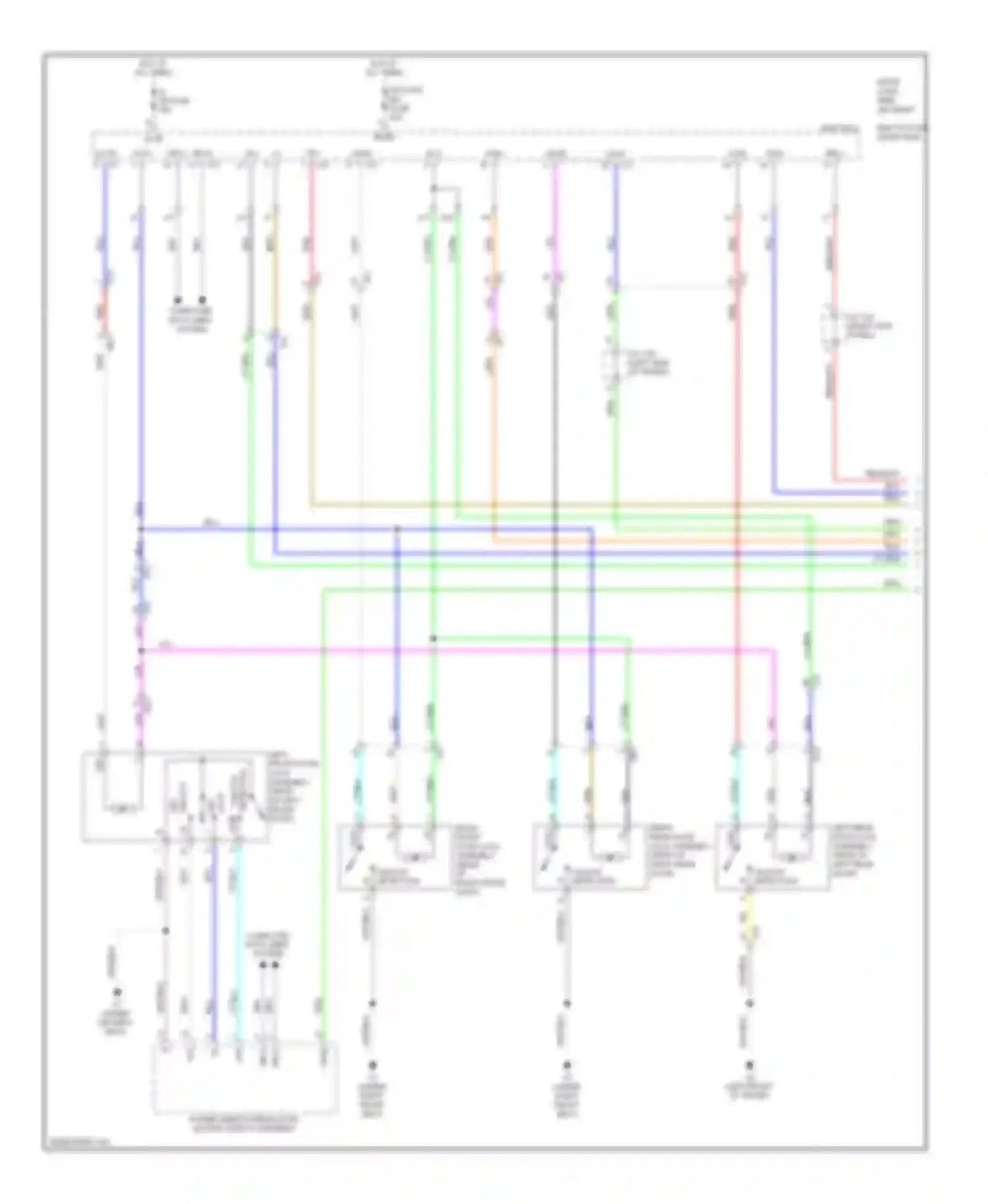 IS Lexus III (2013-2016): Anti-theft circuit (1 of 7)