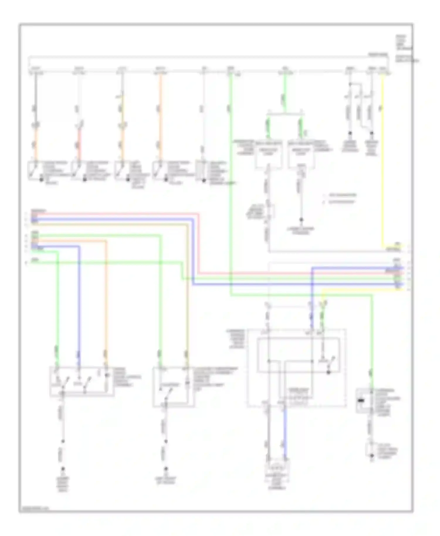 IS Lexus III (2013-2016): Anti-theft circuit (2 of 7)