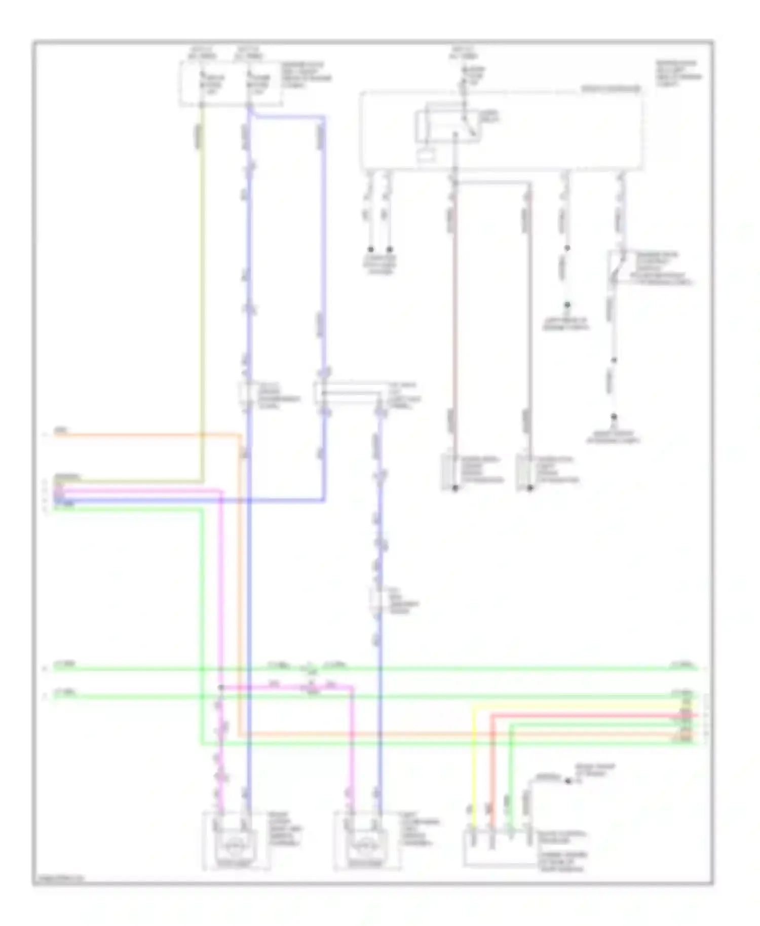 IS Lexus III (2013-2016): Anti-theft circuit (3 of 5)