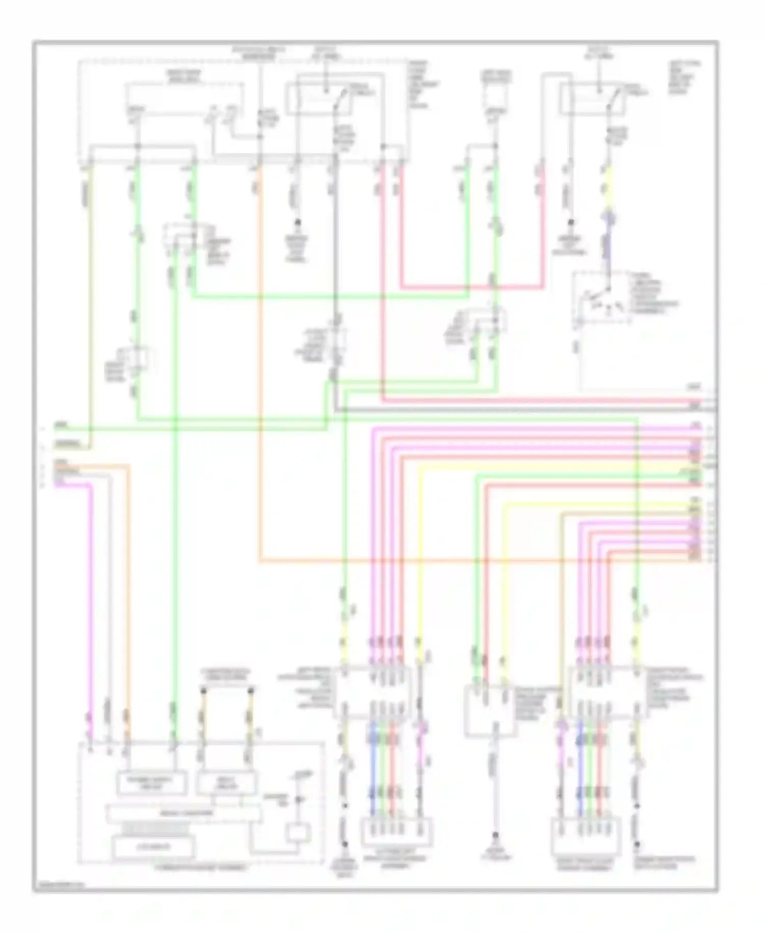 IS Lexus III (2013-2016): Anti-theft circuit (5 of 7)