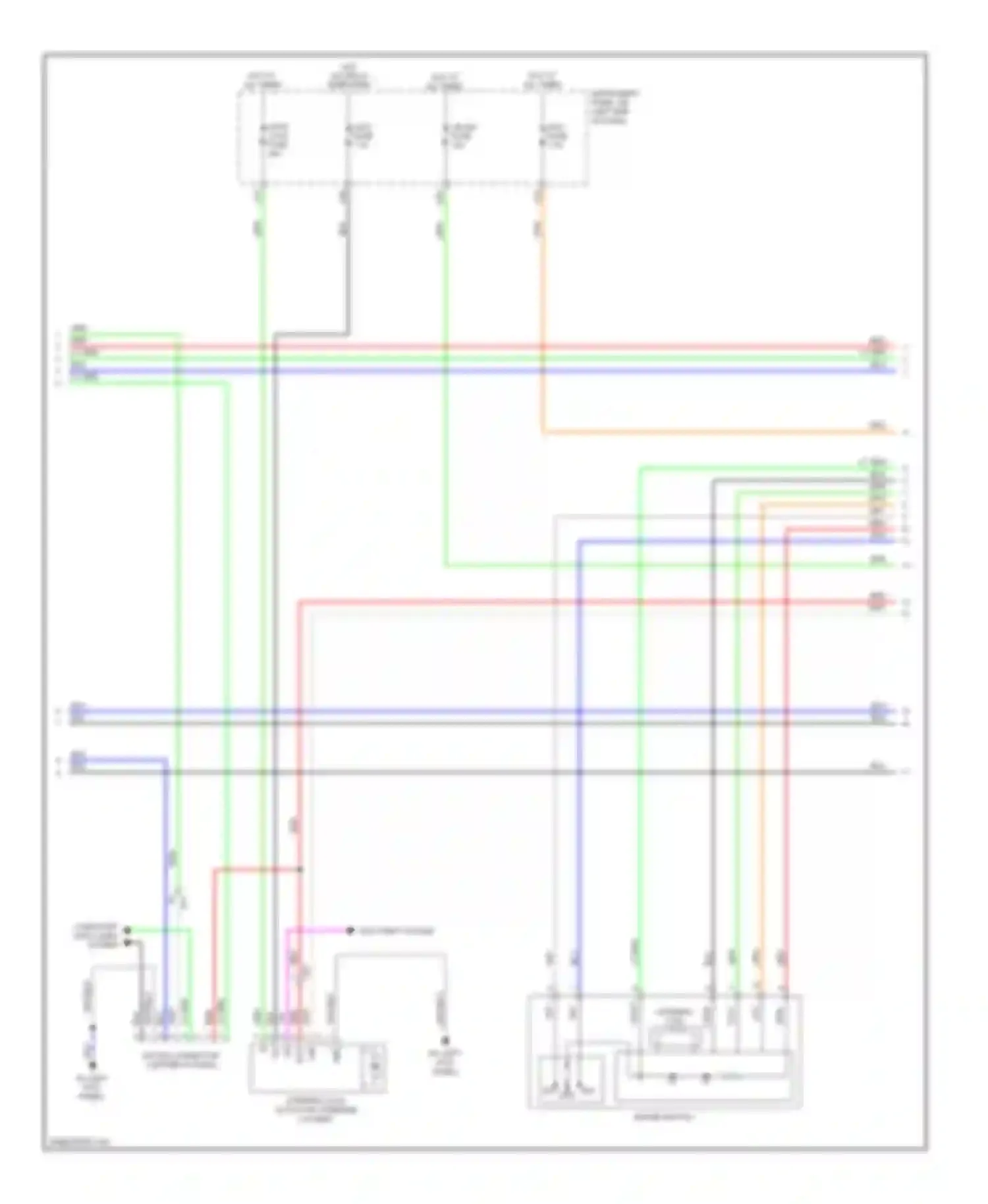 IS Lexus III (2013-2016): Forced entry circuit (5 of 7)