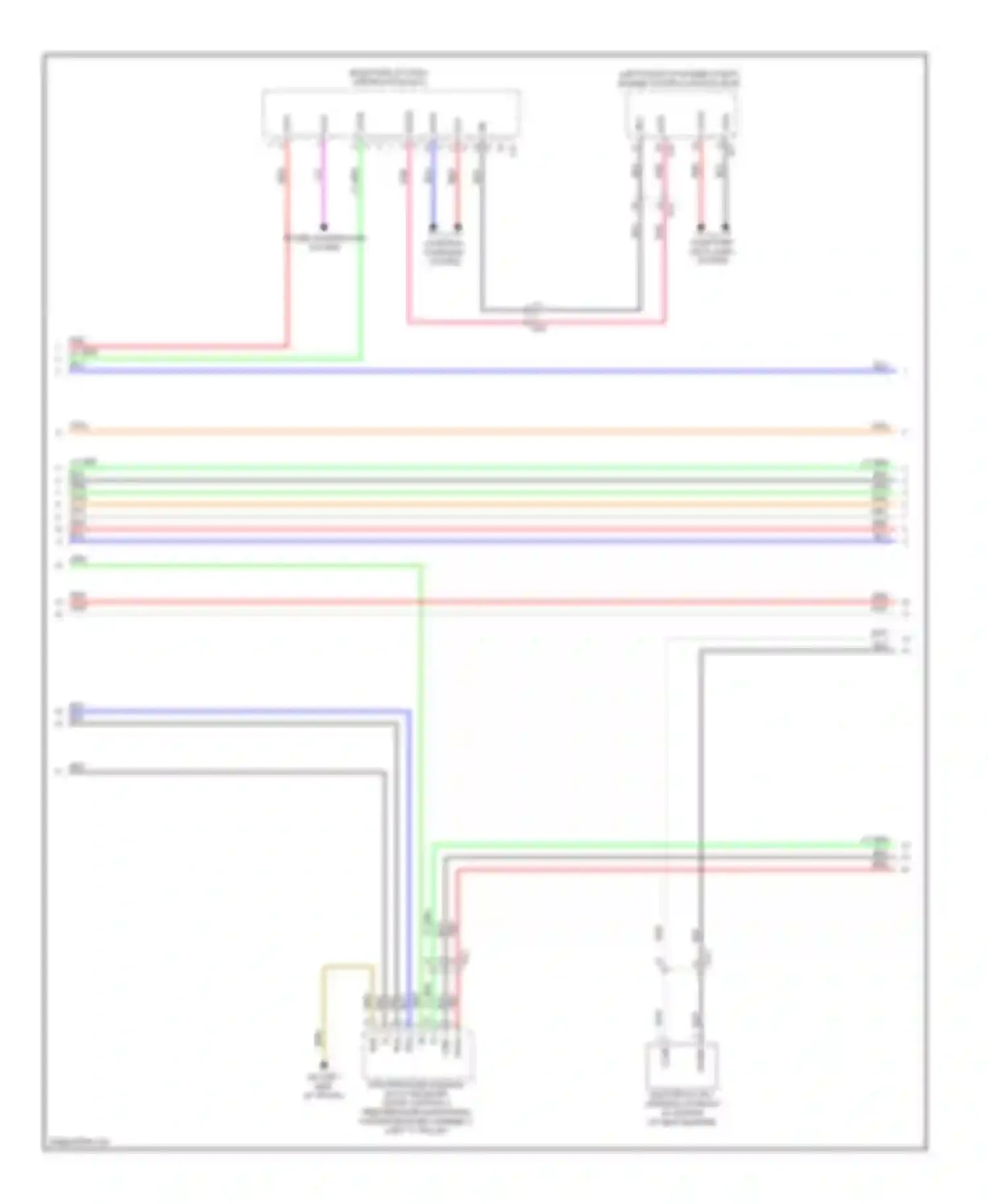 IS Lexus III (2013-2016): Forced entry circuit (6 of 7)