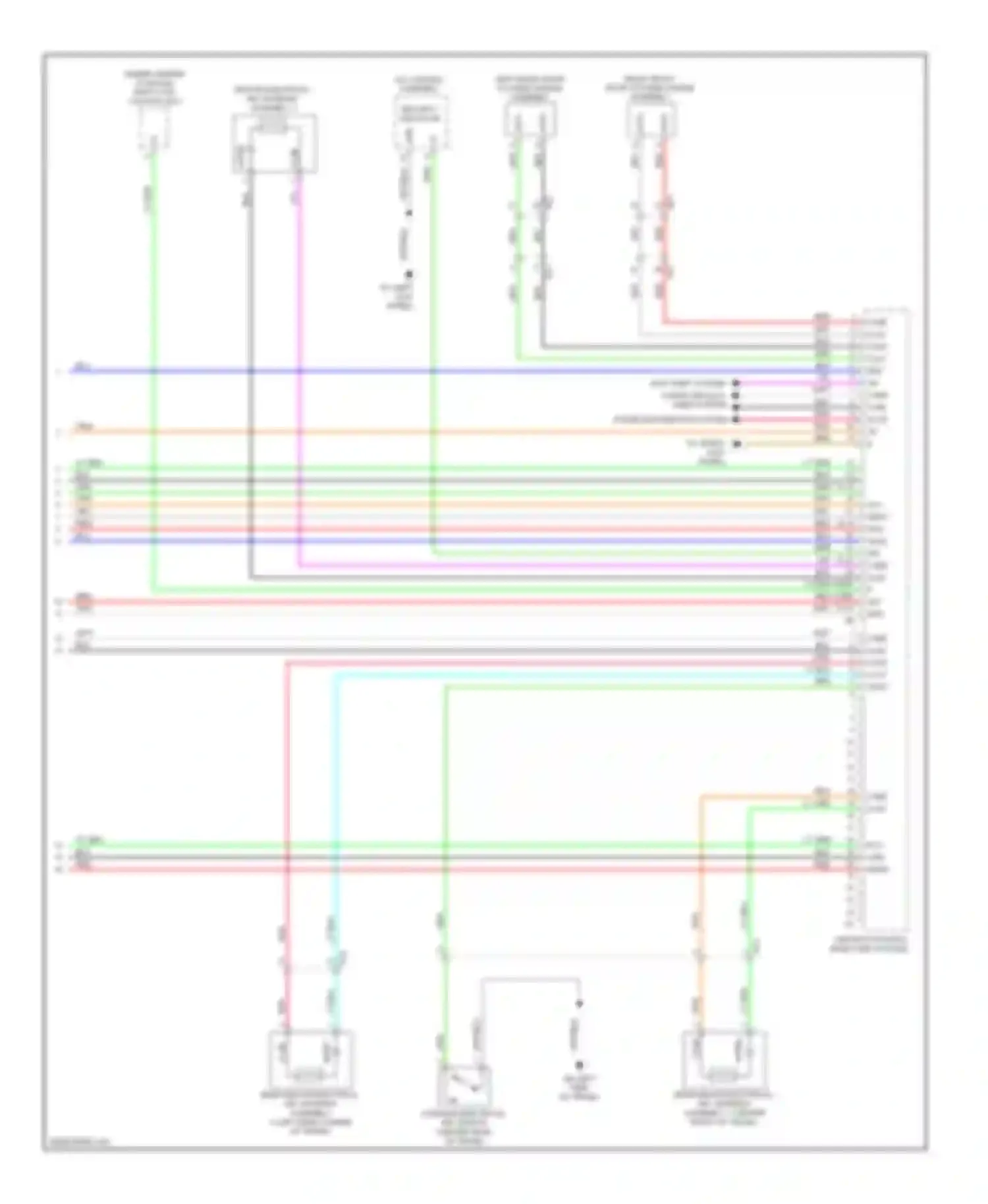 IS Lexus III (2013-2016): Forced entry circuit (7 of 7)