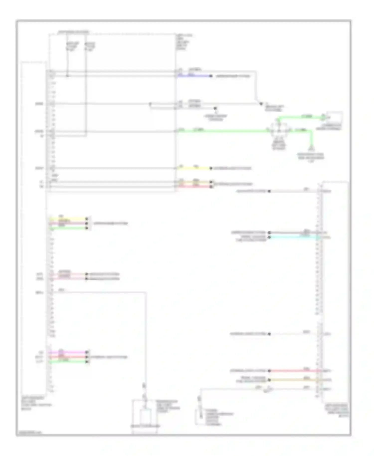 IS Lexus III (2013-2016): Body ecu circuit (2 of 2)