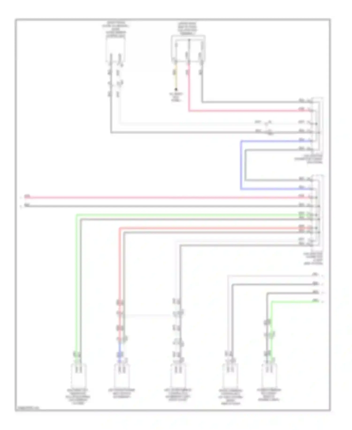 IS Lexus III (2013-2016): Body ecu circuit (2 of 4)