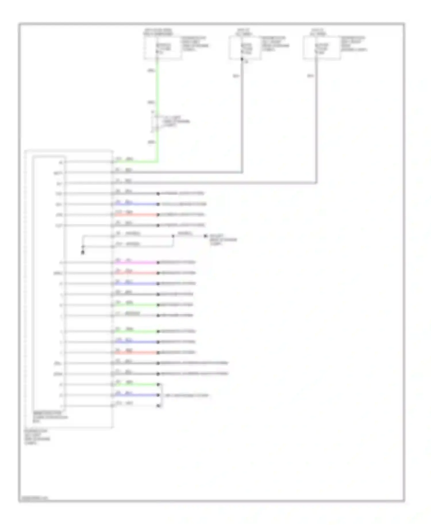 IS Lexus III (2013-2016): Semiconductor power integration ecu circuit