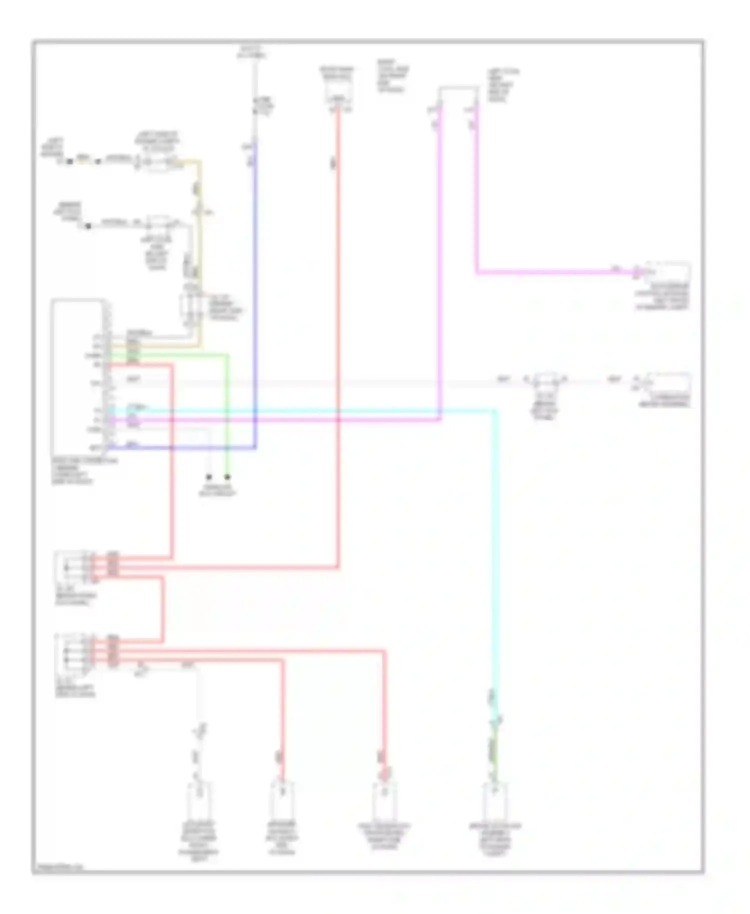 IS Lexus III (2013-2016): Data link connector circuit