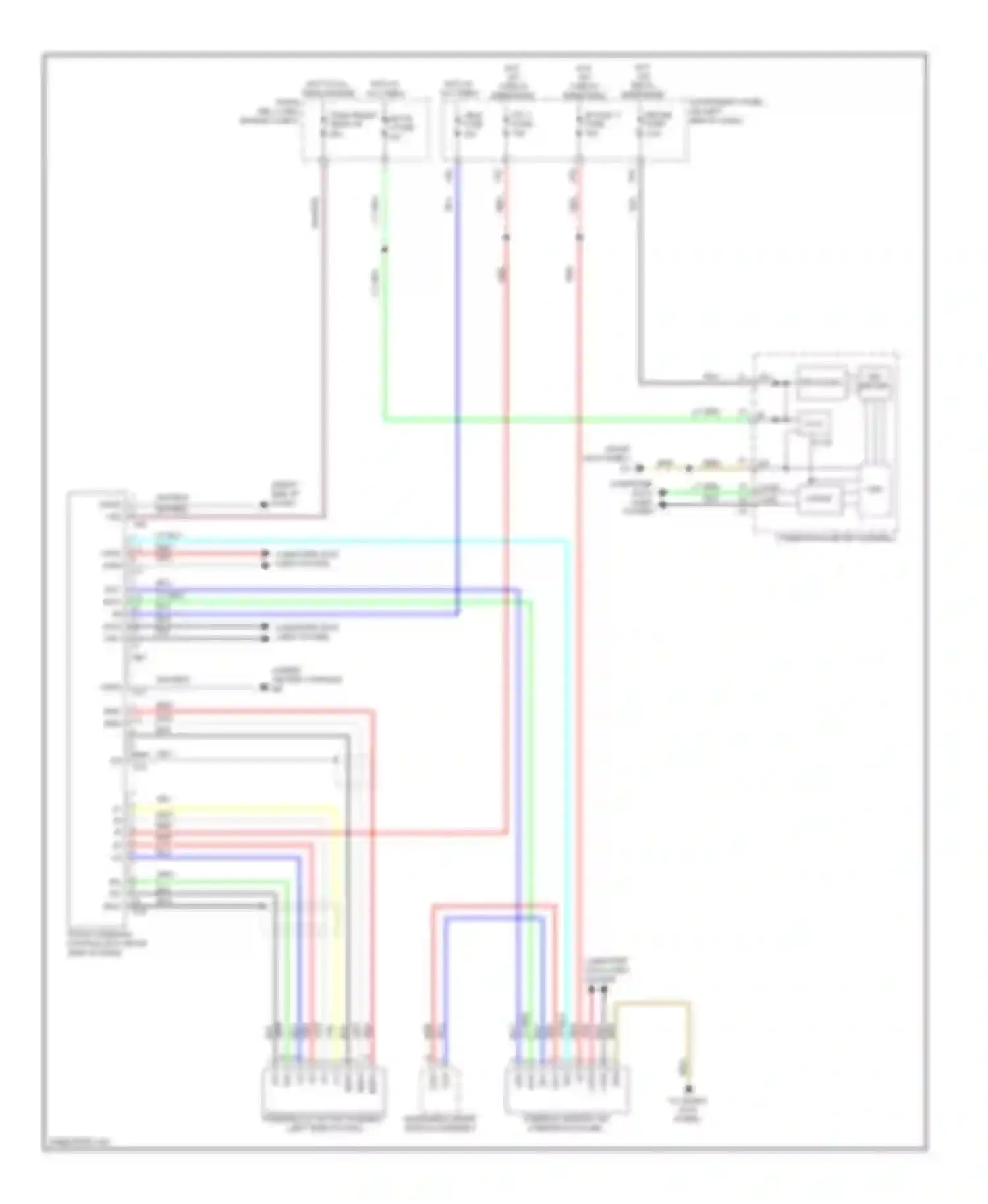 IS Lexus III (2013-2016): Progressive power steering circuit