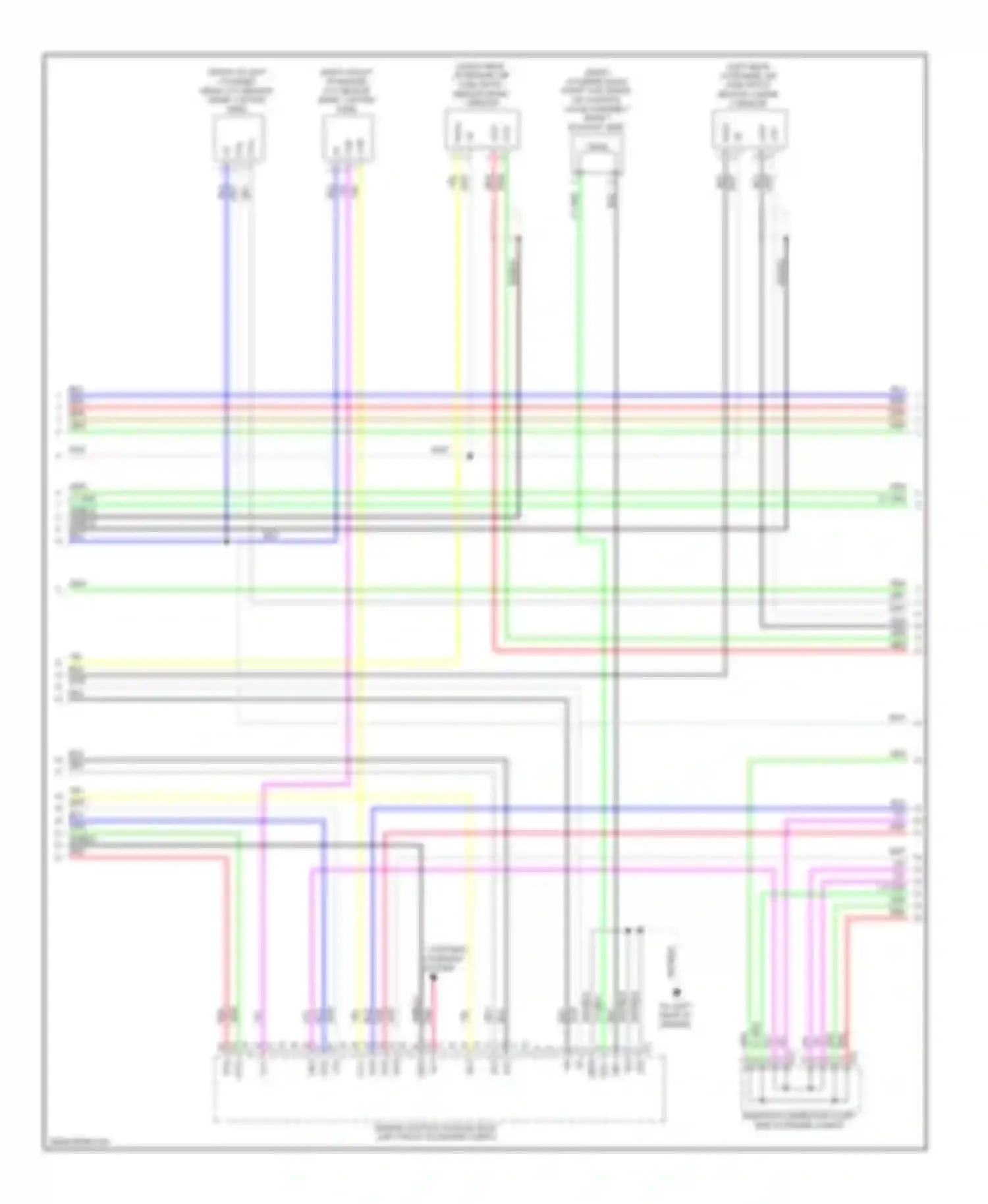 IS Lexus III (2013-2016): Wiring diagram engine performance 2.5l (10 of 11)