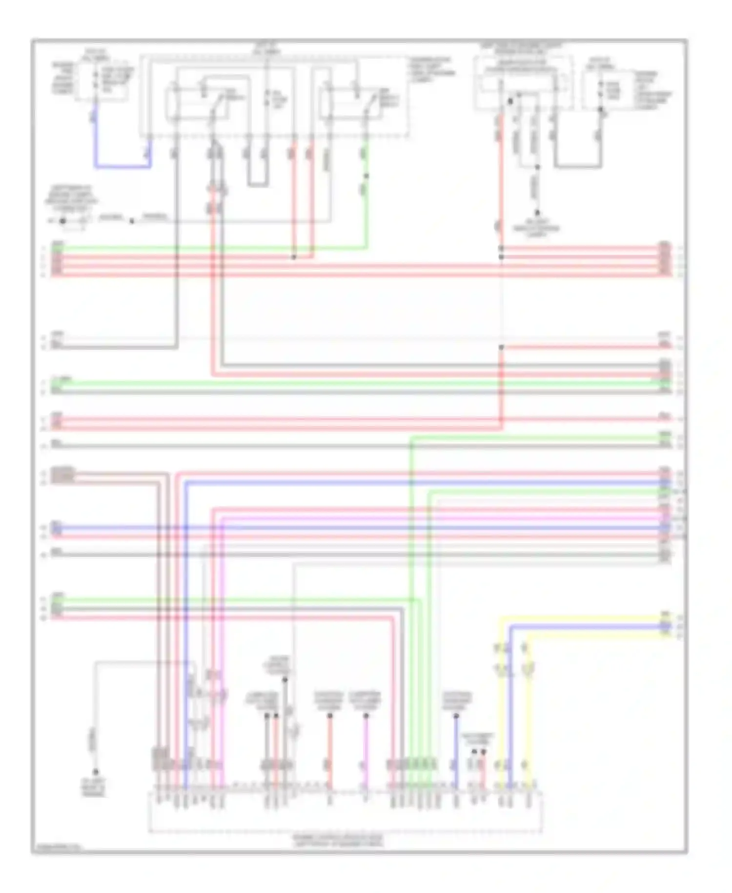 IS Lexus III (2013-2016): Wiring diagram engine performance 2.5l (2 of 11)