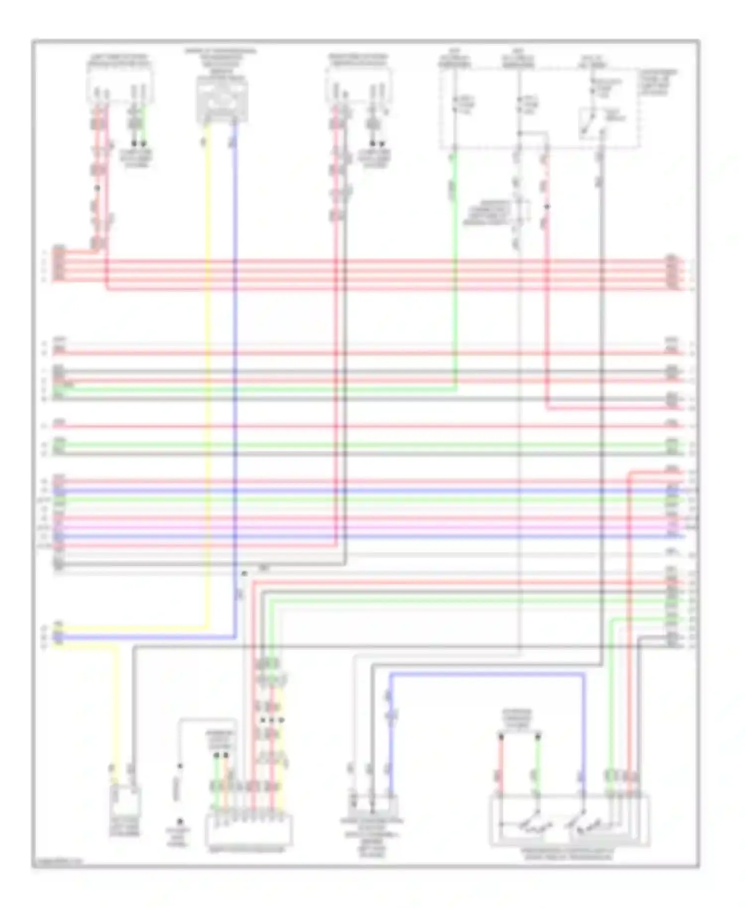 IS Lexus III (2013-2016): Wiring diagram engine performance 2.5l (3 of 11)