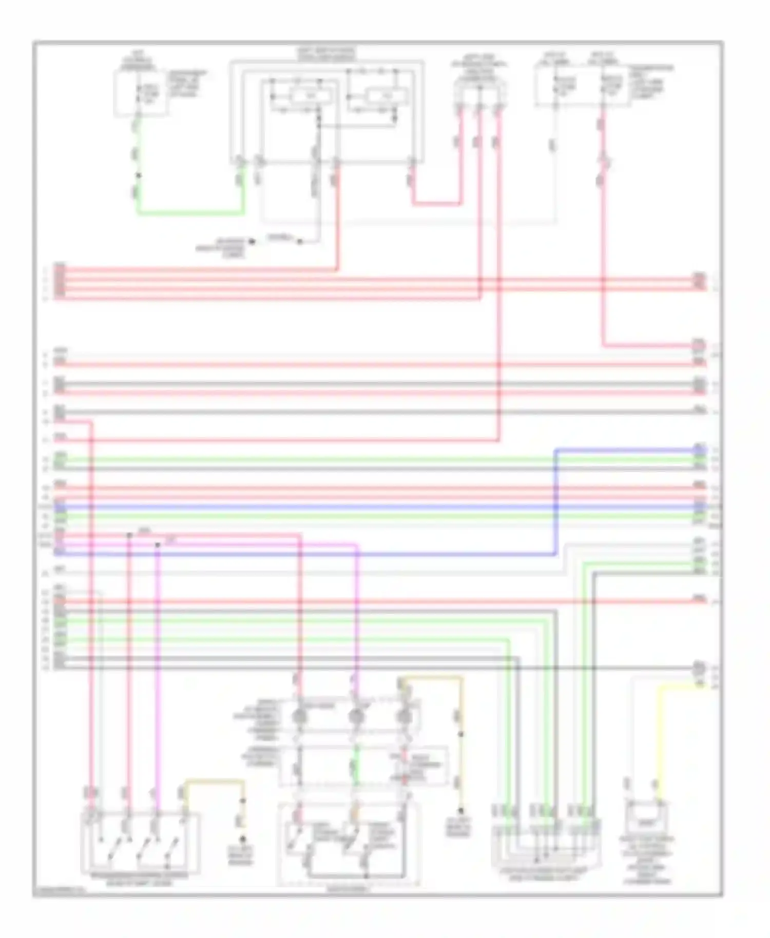 IS Lexus III (2013-2016): Wiring diagram engine performance 2.5l (4 of 11)