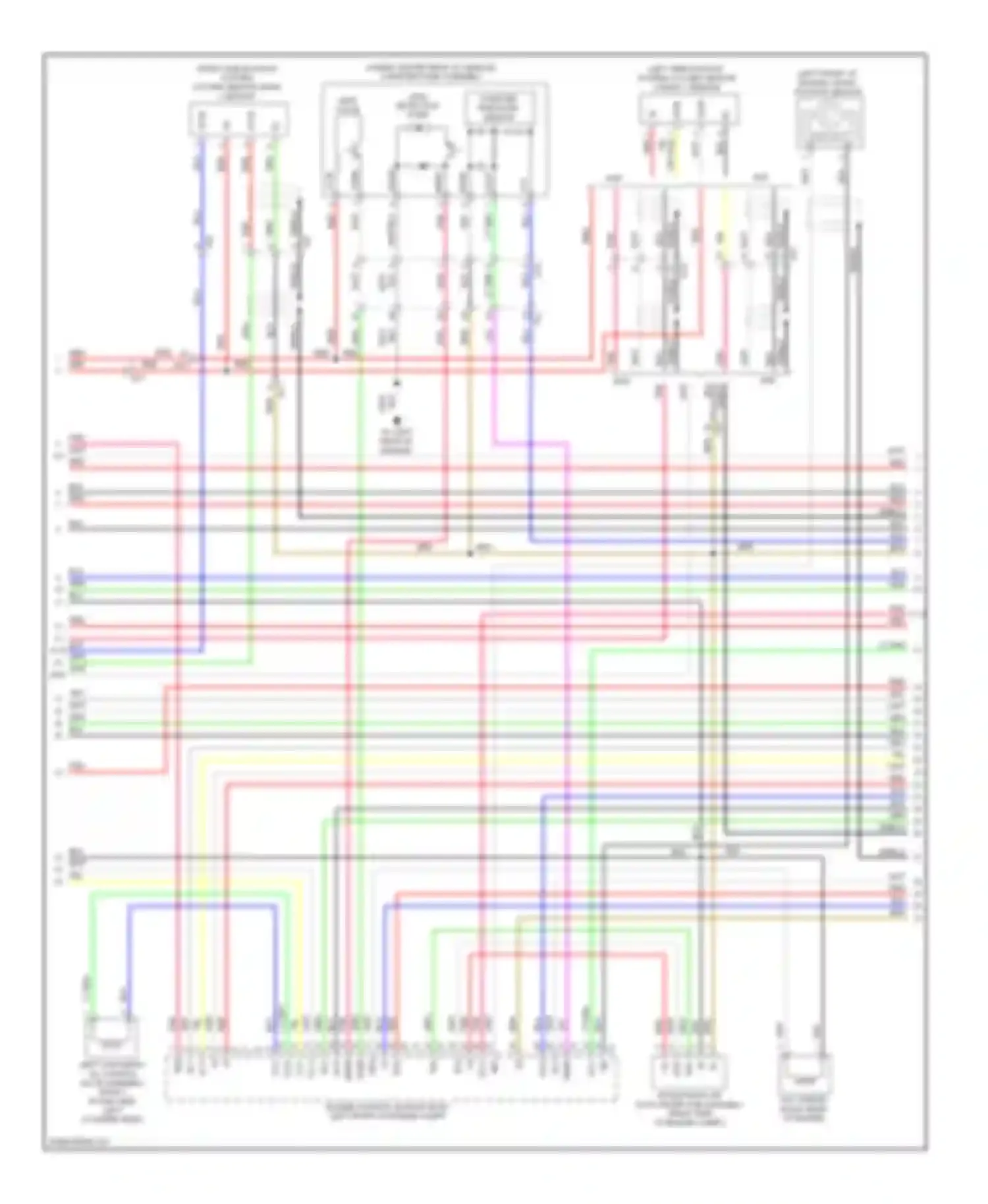 IS Lexus III (2013-2016): Wiring diagram engine performance 2.5l (5 of 11)