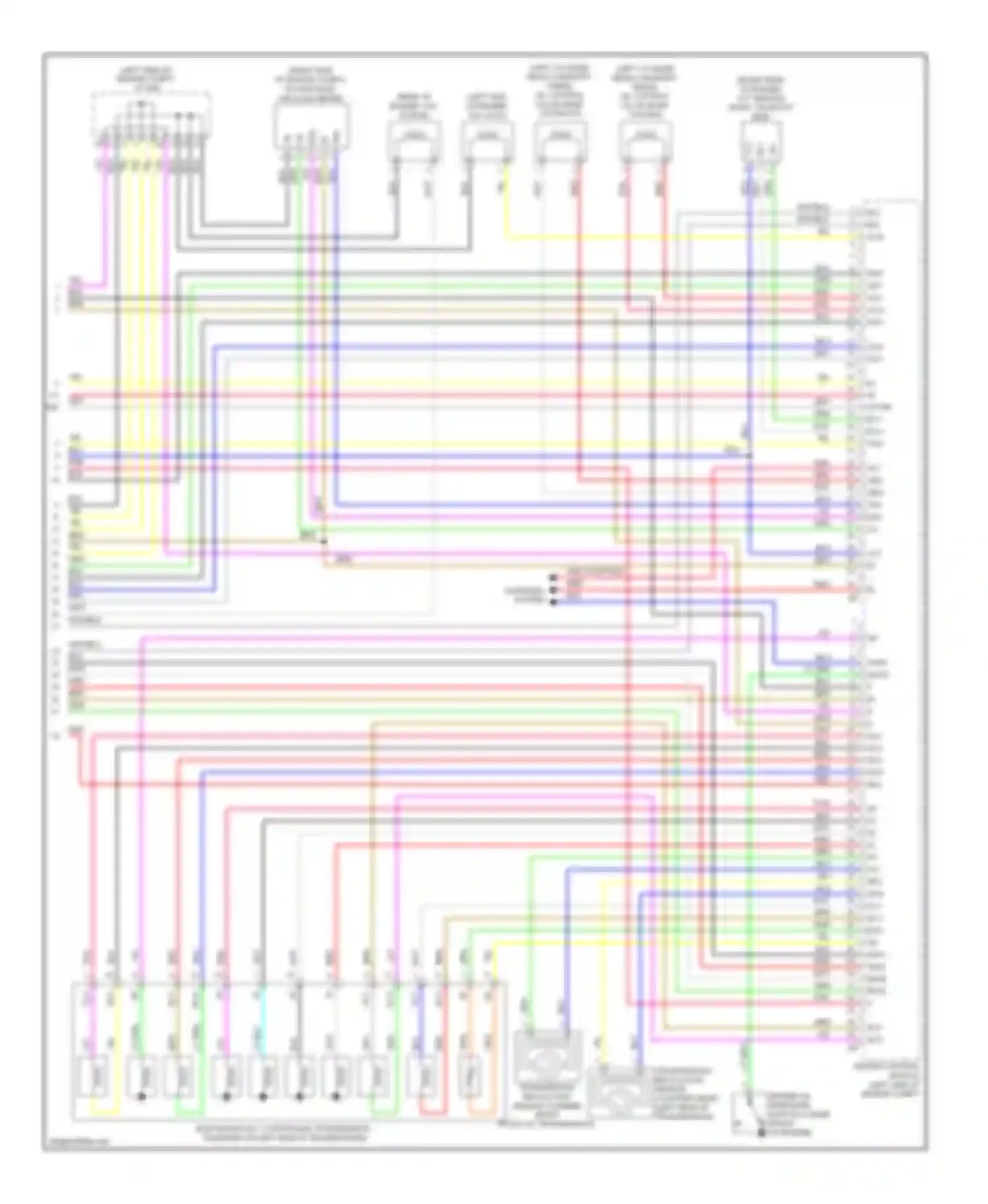 IS Lexus III (2013-2016): Wiring diagram engine performance 2.5l (8 of 8)