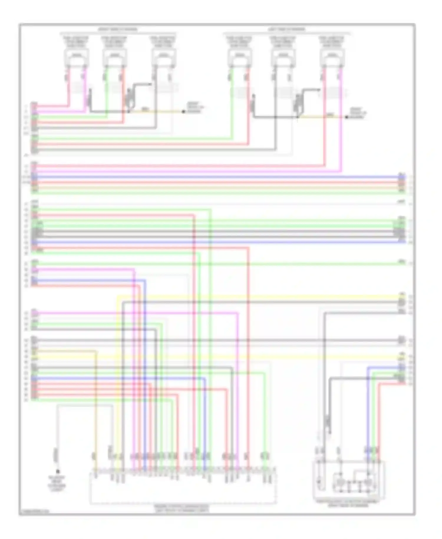 IS Lexus III (2013-2016): Wiring diagram engine performance 2.5l (9 of 11)