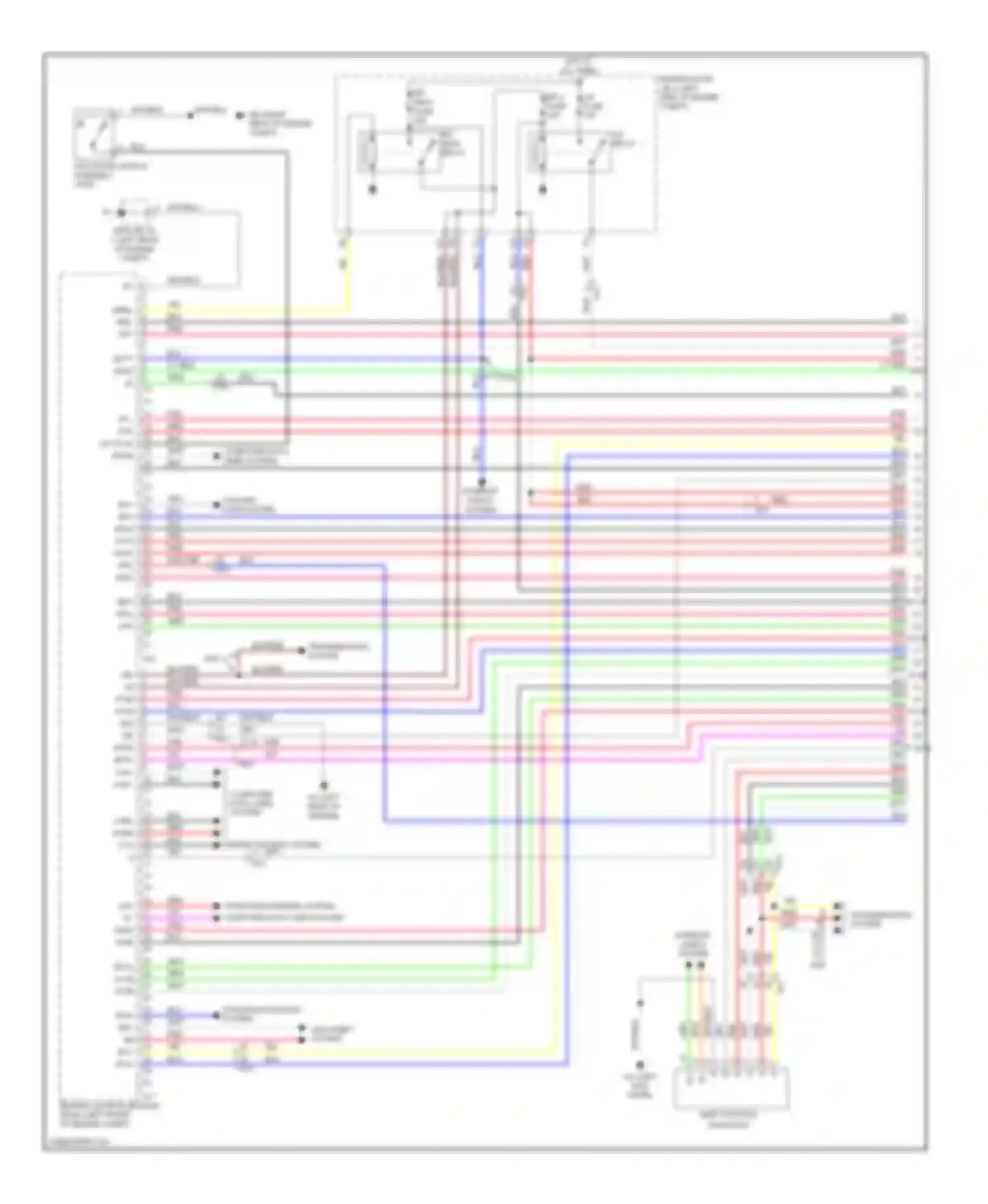 IS Lexus III (2013-2016): Wiring diagram engine performance 3.5l (1 of 10)