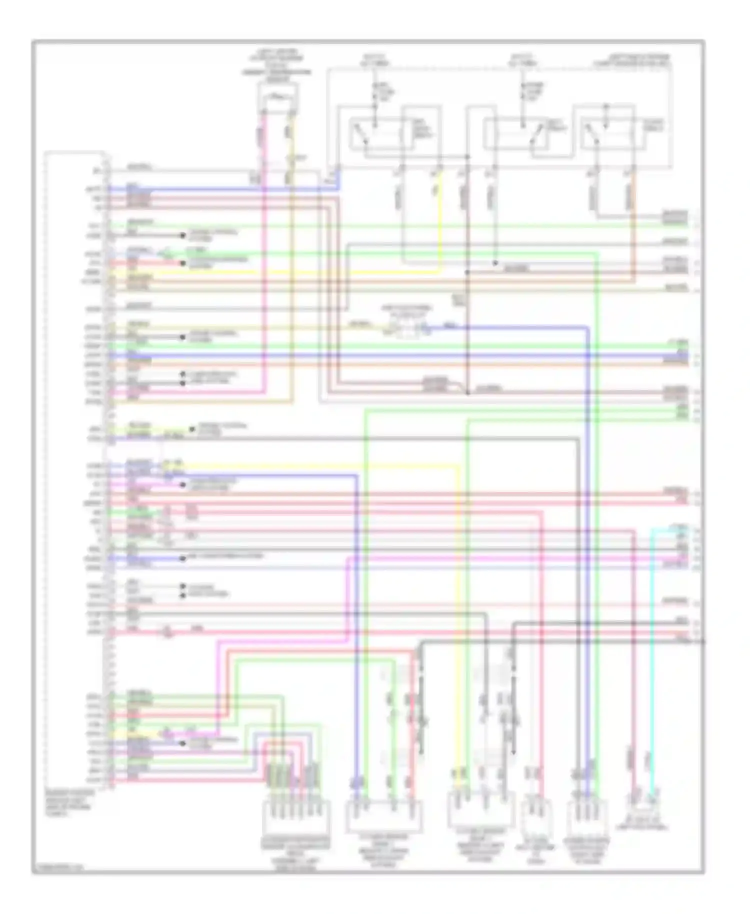 IS Lexus III (2013-2016): Wiring diagram engine performance 3.5l (1 of 8)