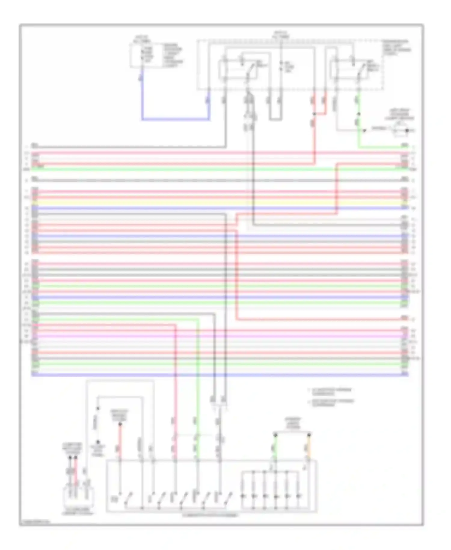 IS Lexus III (2013-2016): Wiring diagram engine performance 3.5l (2 of 10)