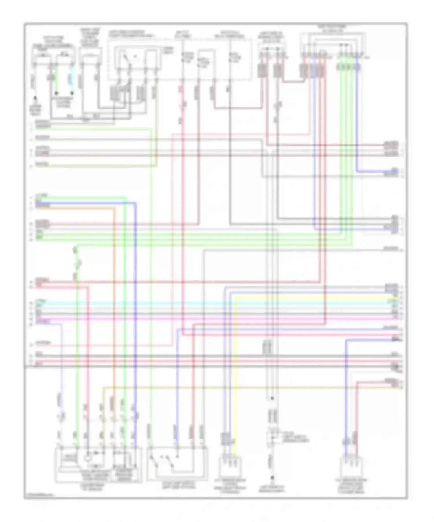 IS Lexus III (2013-2016): Wiring diagram engine performance 3.5l (2 of 8)