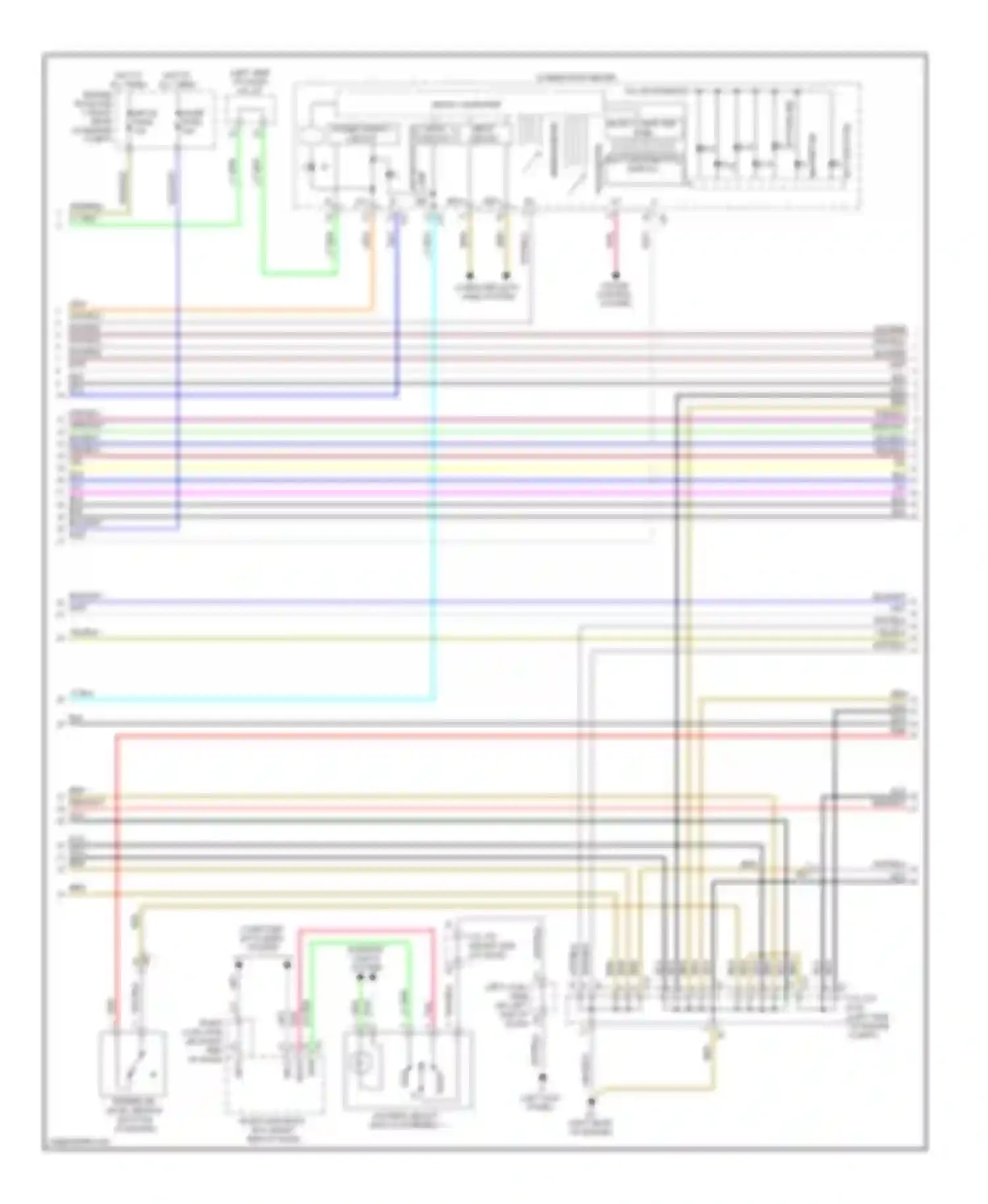 IS Lexus III (2013-2016): Wiring diagram engine performance 3.5l (4 of 8)