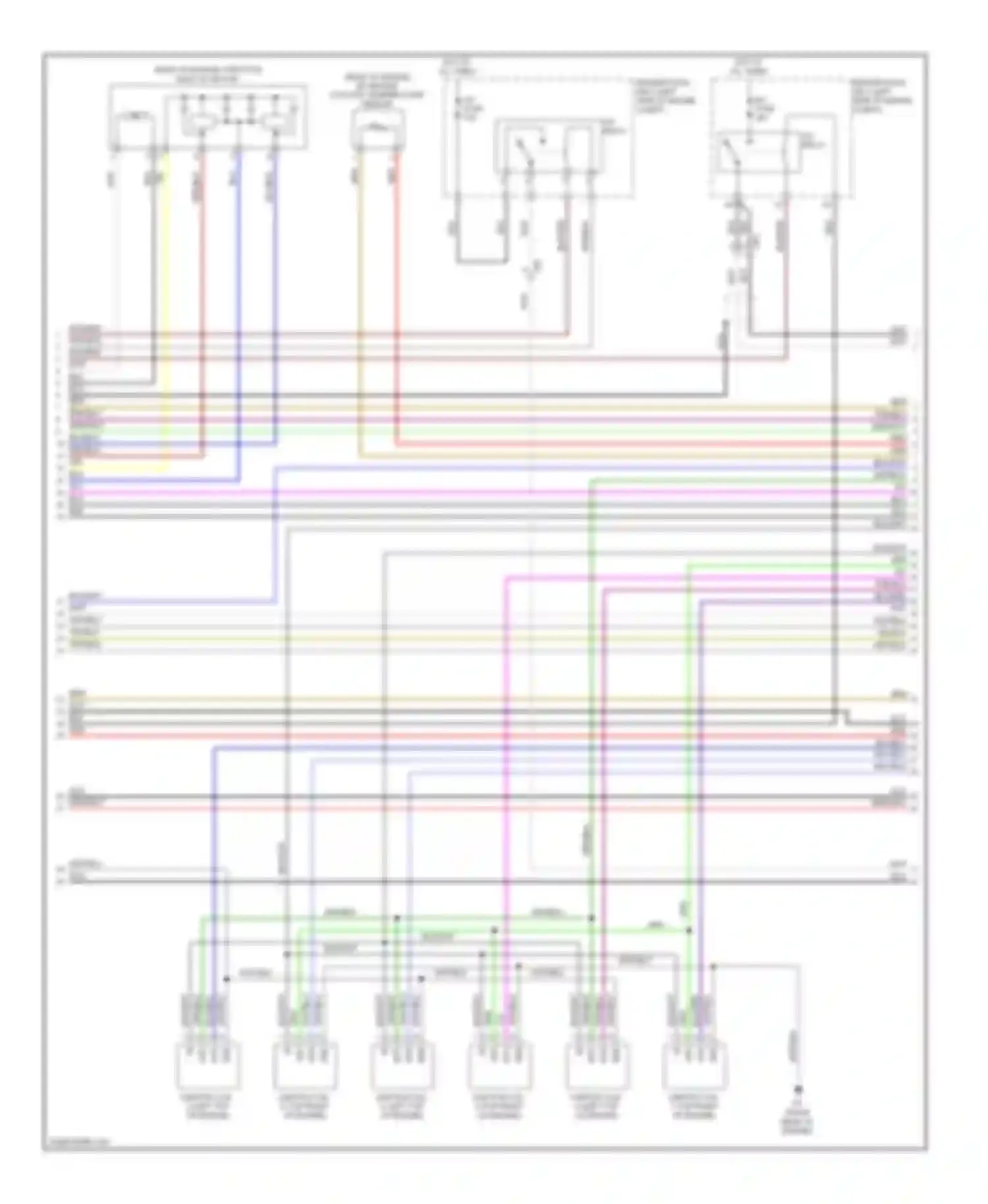 IS Lexus III (2013-2016): Wiring diagram engine performance 3.5l (5 of 8)