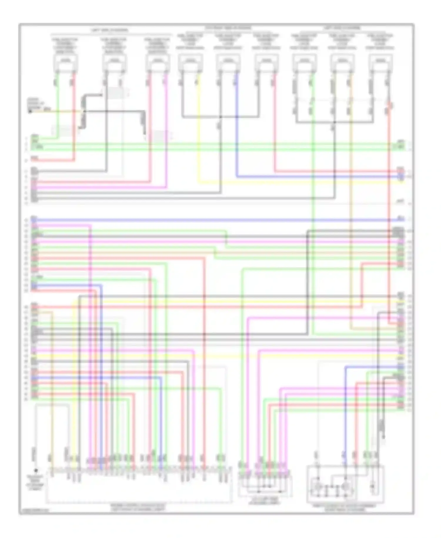 IS Lexus III (2013-2016): Wiring diagram engine performance 3.5l (9 of 10)