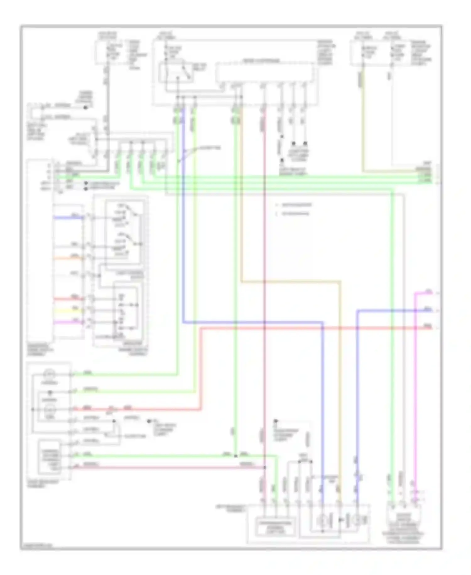 IS Lexus III (2013-2016): Exterior lamps circuit (1 of 4)
