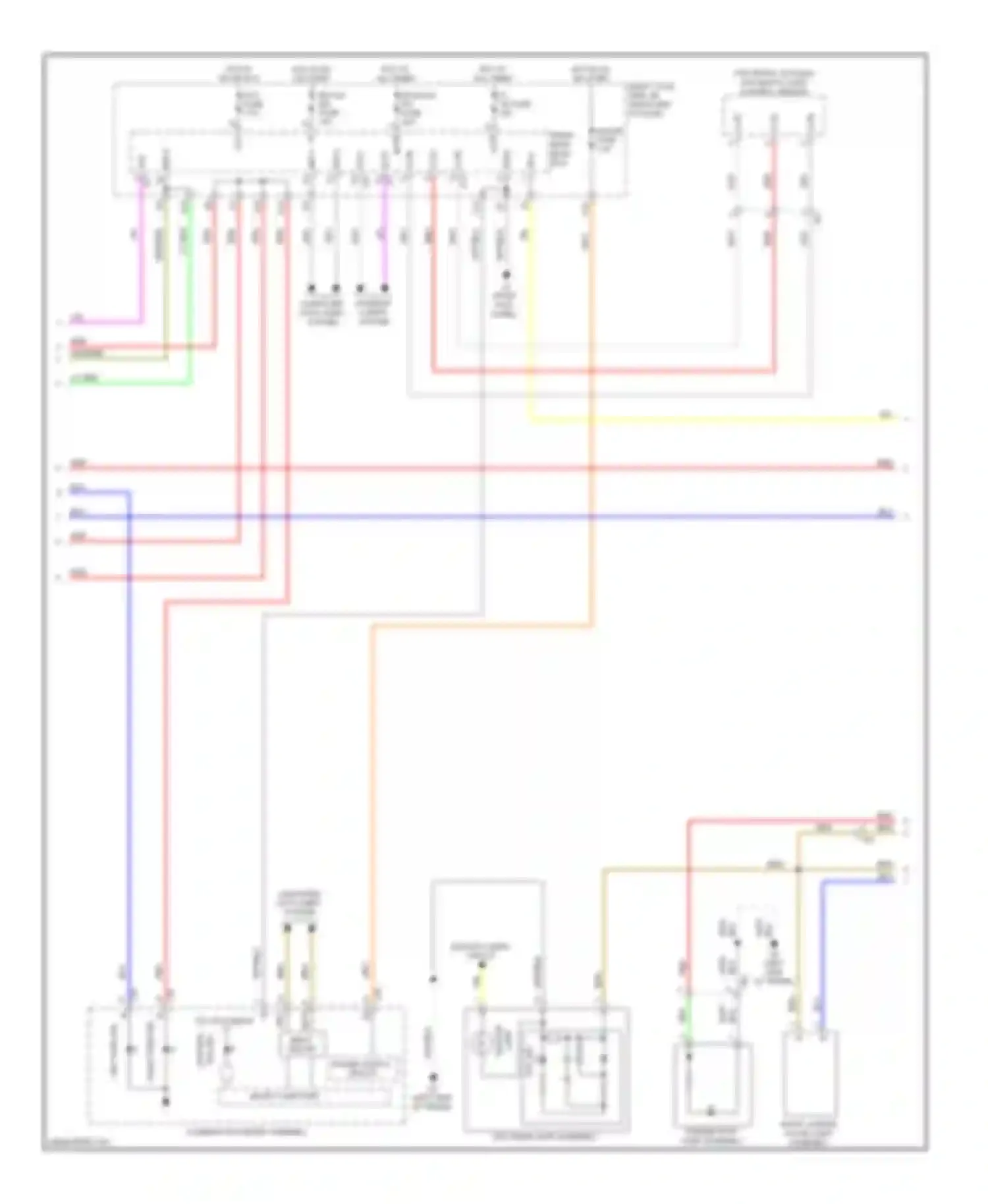IS Lexus III (2013-2016): Exterior lamps circuit (3 of 4)