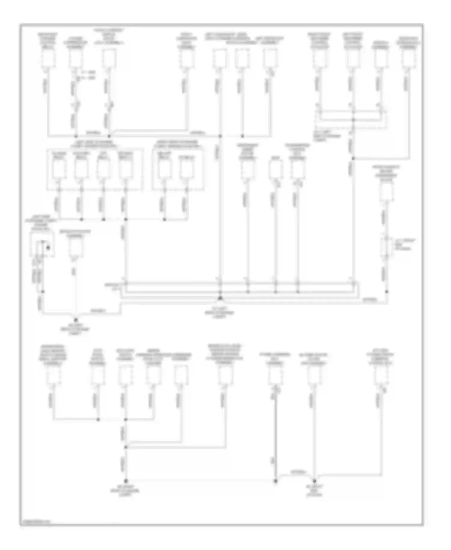 IS Lexus III (2013-2016): Ground distribution circuit (1 of 5)