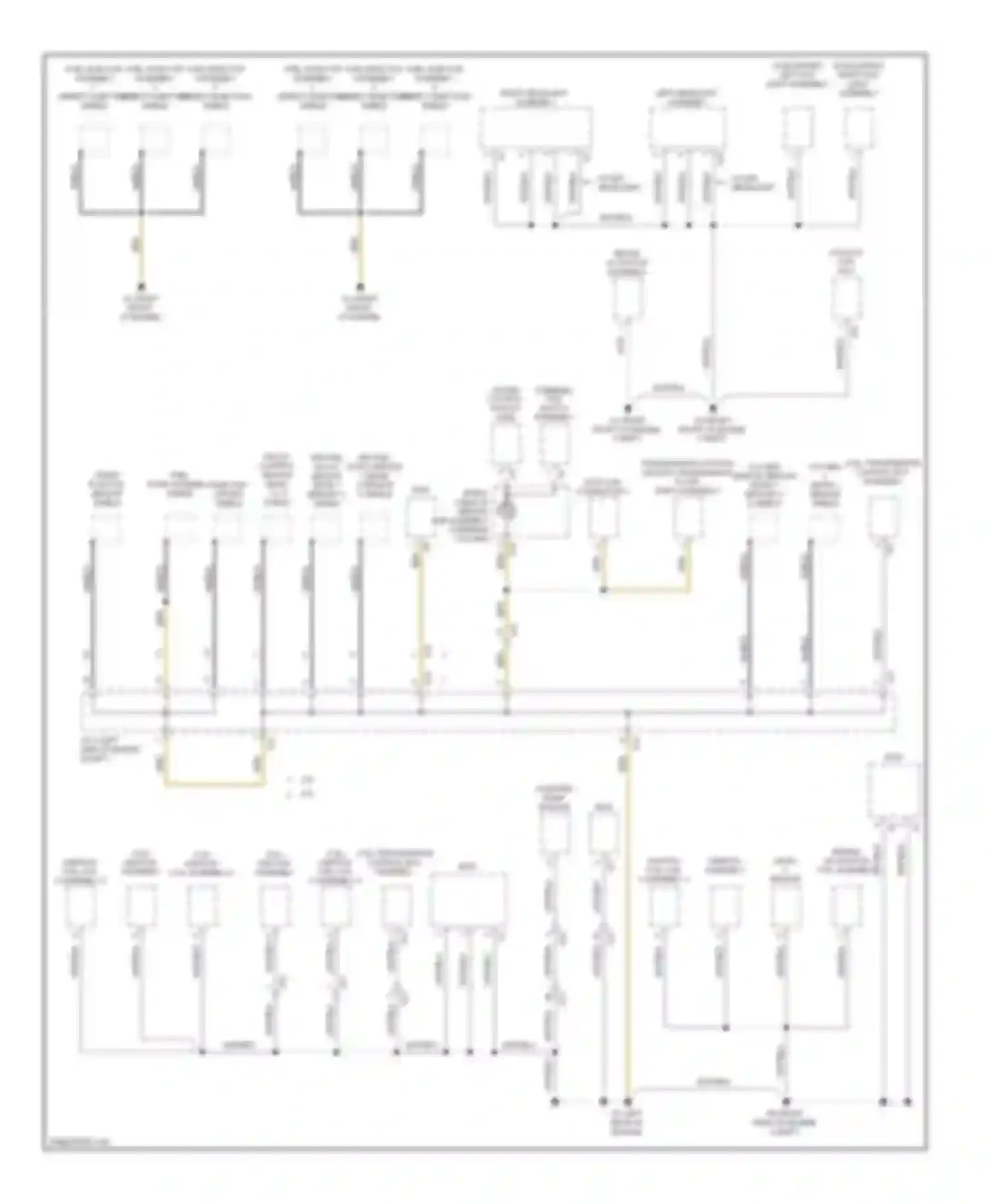 IS Lexus III (2013-2016): Ground distribution circuit (2 of 5)